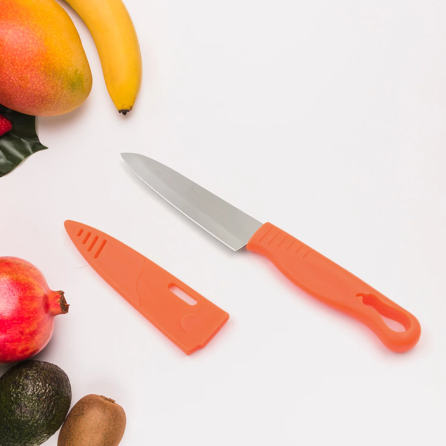 Stainless Steel Knife For Kitchen Use, Knife Set, Knife & Non-Slip Handle With Blade Cover Knife, Fruit, Vegetable,Knife Set (1 Pc) - Image 6
