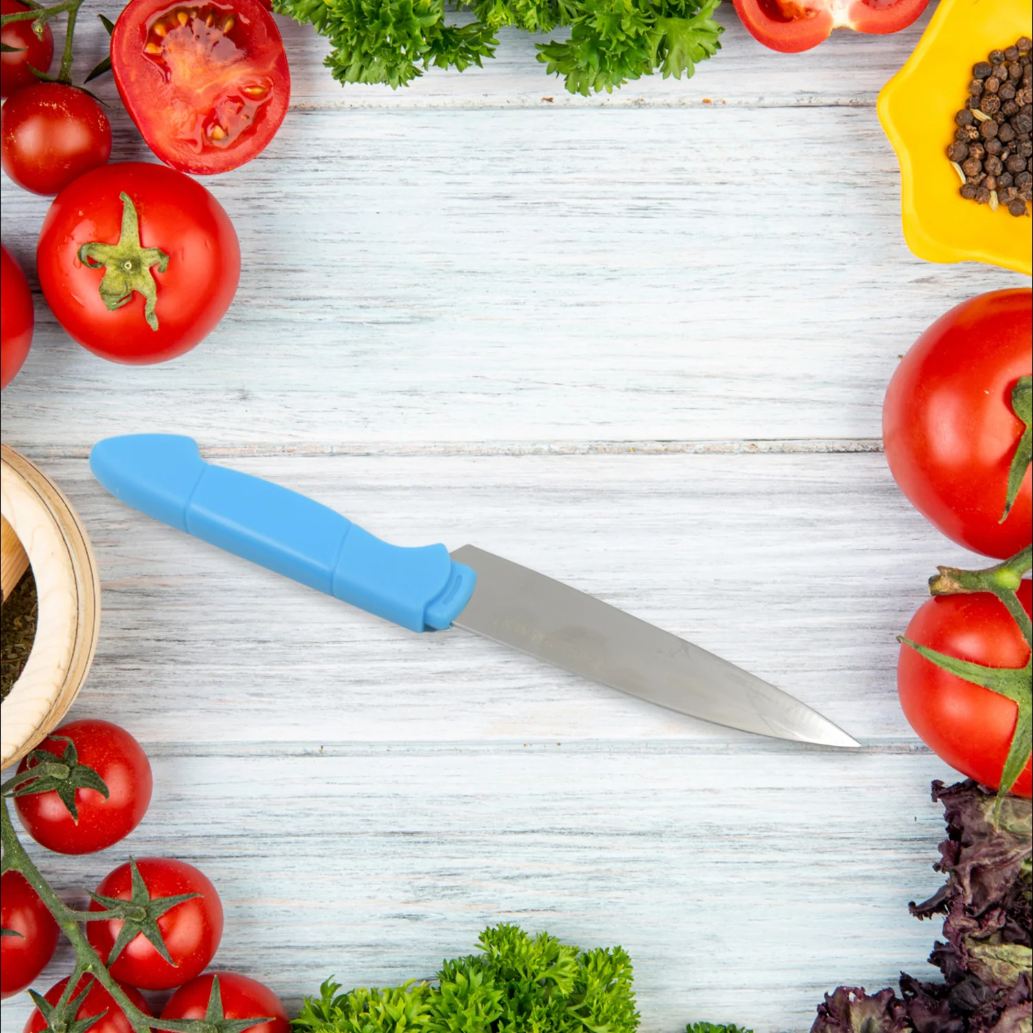 Stainless Steel Fruit Knife, New Sharp and Durable Fruit Knife Small, Comfortable Non-slip Handle, with Protective Cover, Suitable for Most Types of Vegetables and Fruits(1 Pc) - Image 3