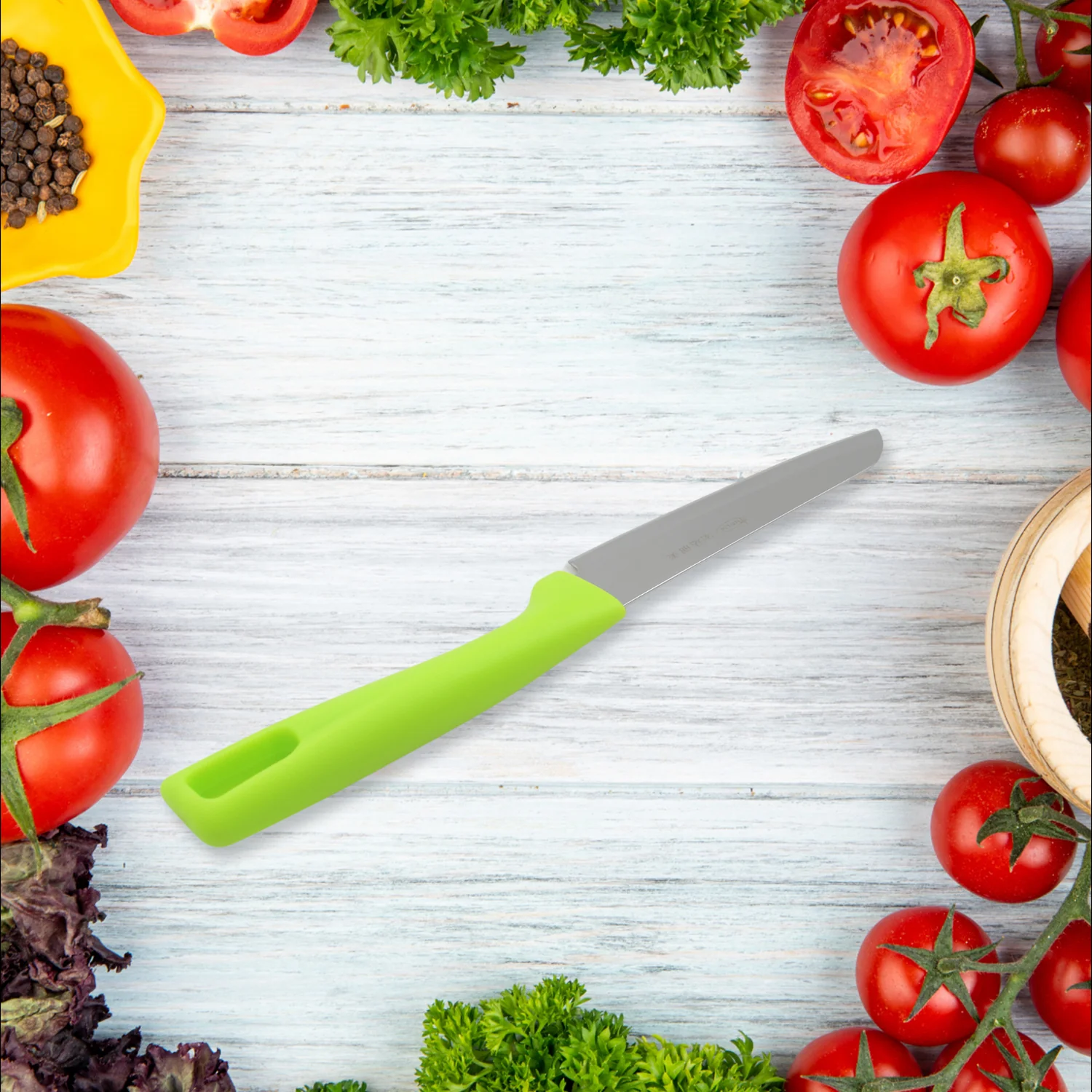 Stainless Steel Knife For Kitchen Use, Knife Set,  Fruit, Vegetable,(Mix Design 1 Pc) - Image 8