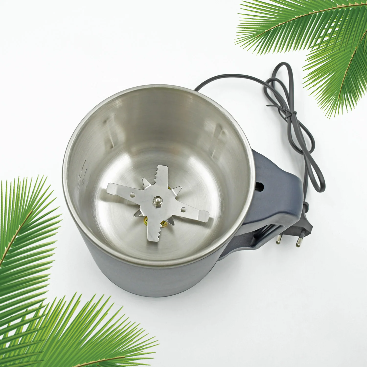 Electric Coffee & Spice Grinder Machine for Home, Fine Powder Maker (300W) - Image 5