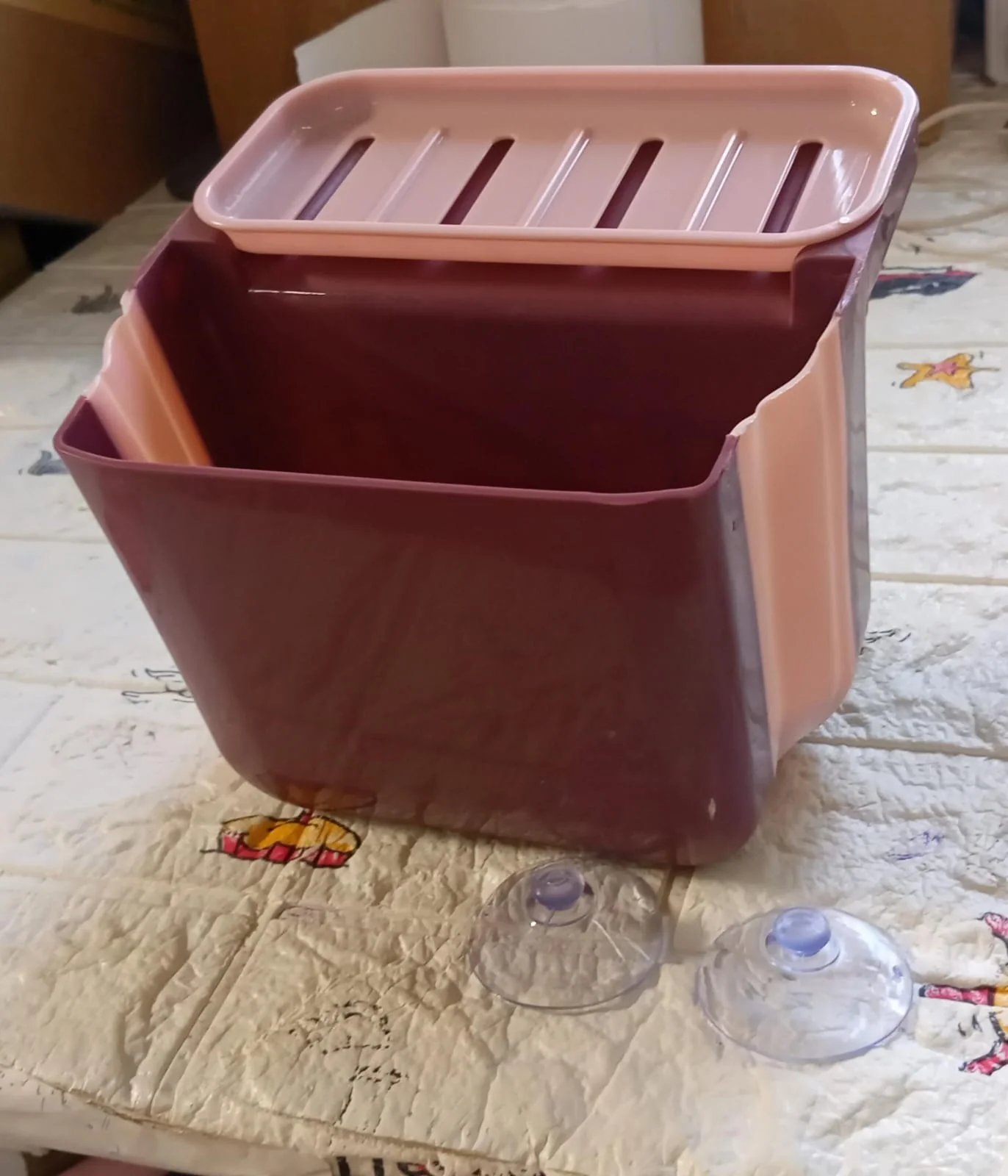 Small Multifunction Sink Drain Basket - Universal & Foldable - Sink Trash Holder Sink Side Storage Drainer Strainer Basket, Foldable Kitchen Sink Drain Strainer for Food,Dish Drainer for Fruits, Vegetables - Image 10