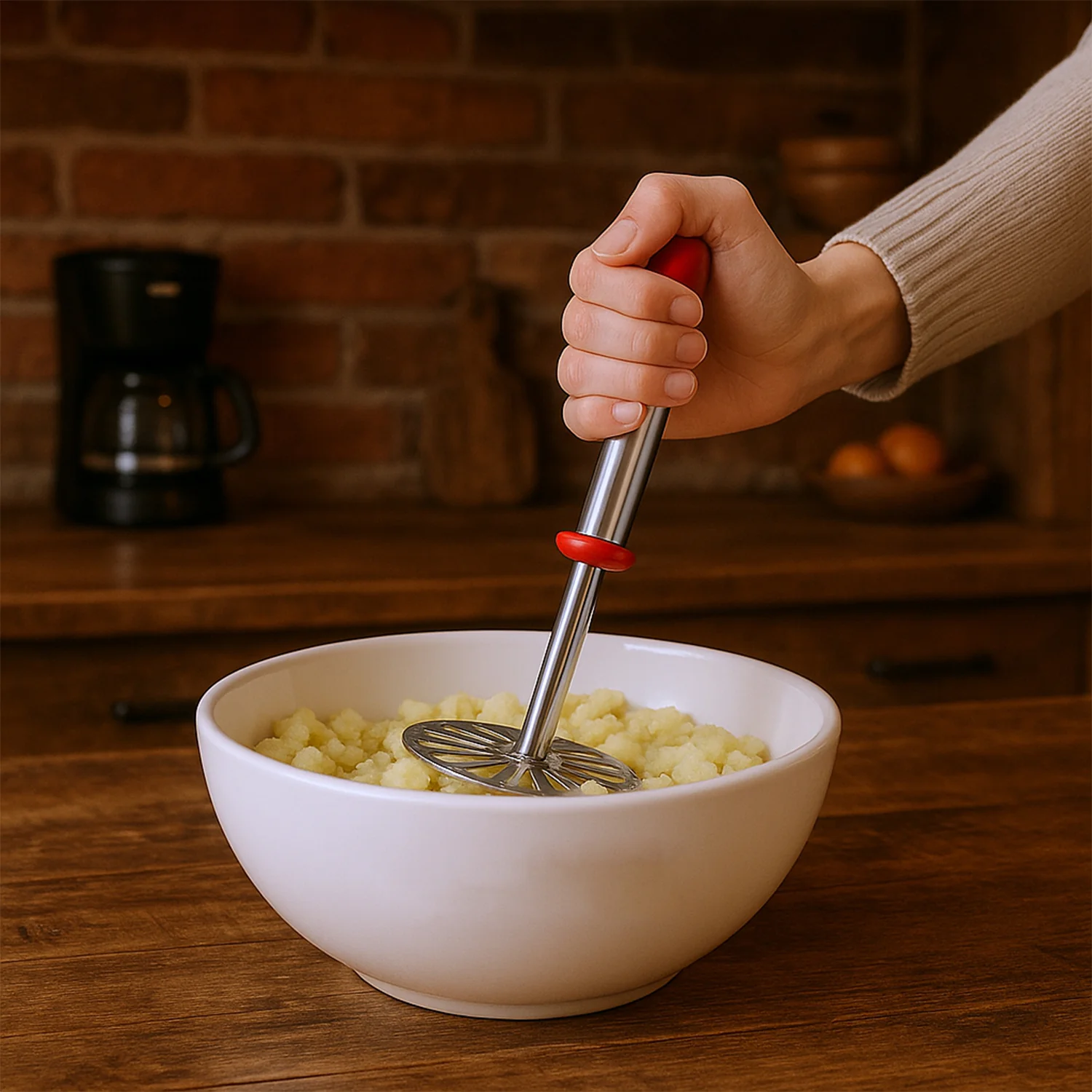 Stainless Steel Potato Masher, PauBhaji Masher - Image 6