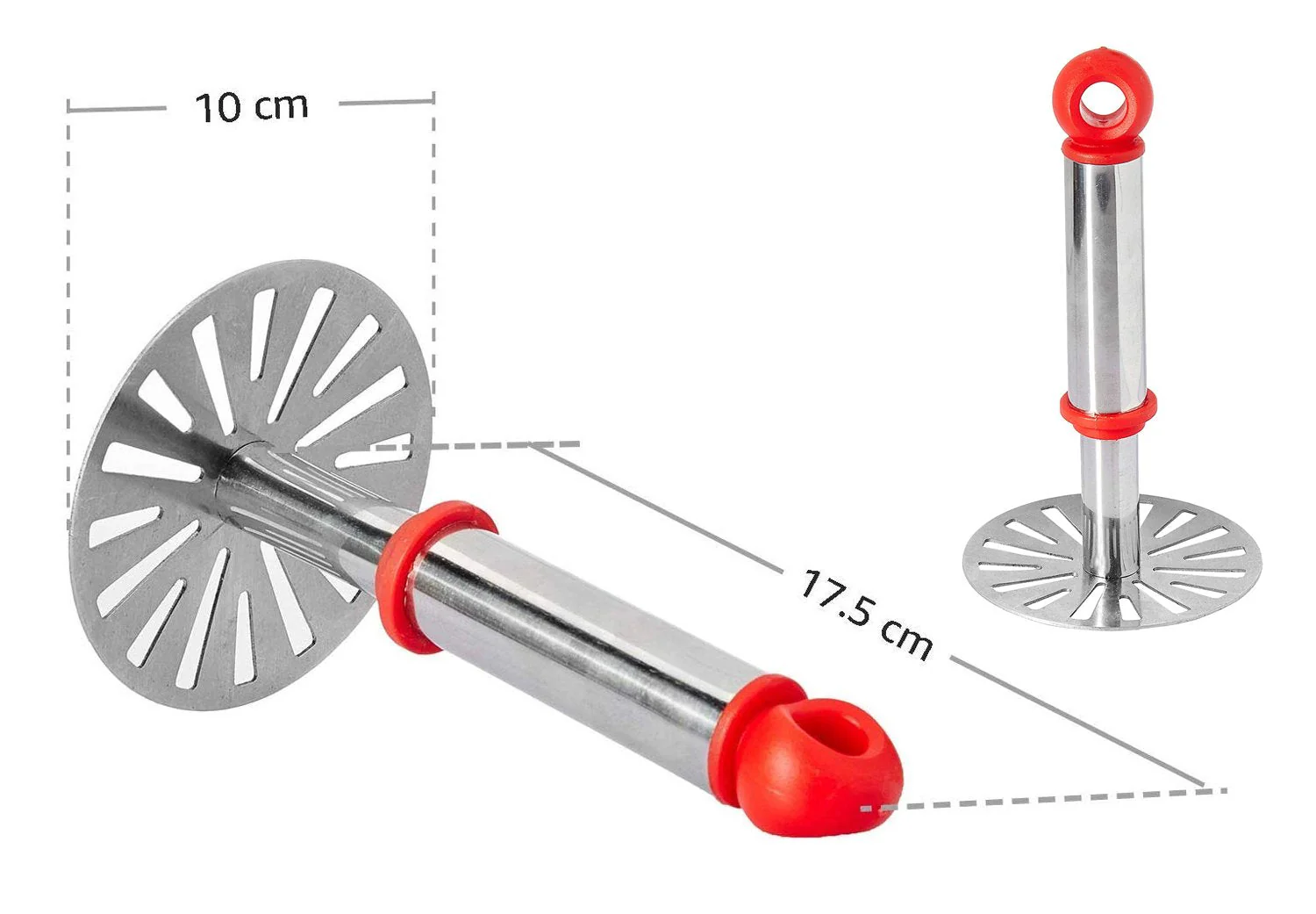Stainless Steel Potato Masher, PauBhaji Masher - Image 8
