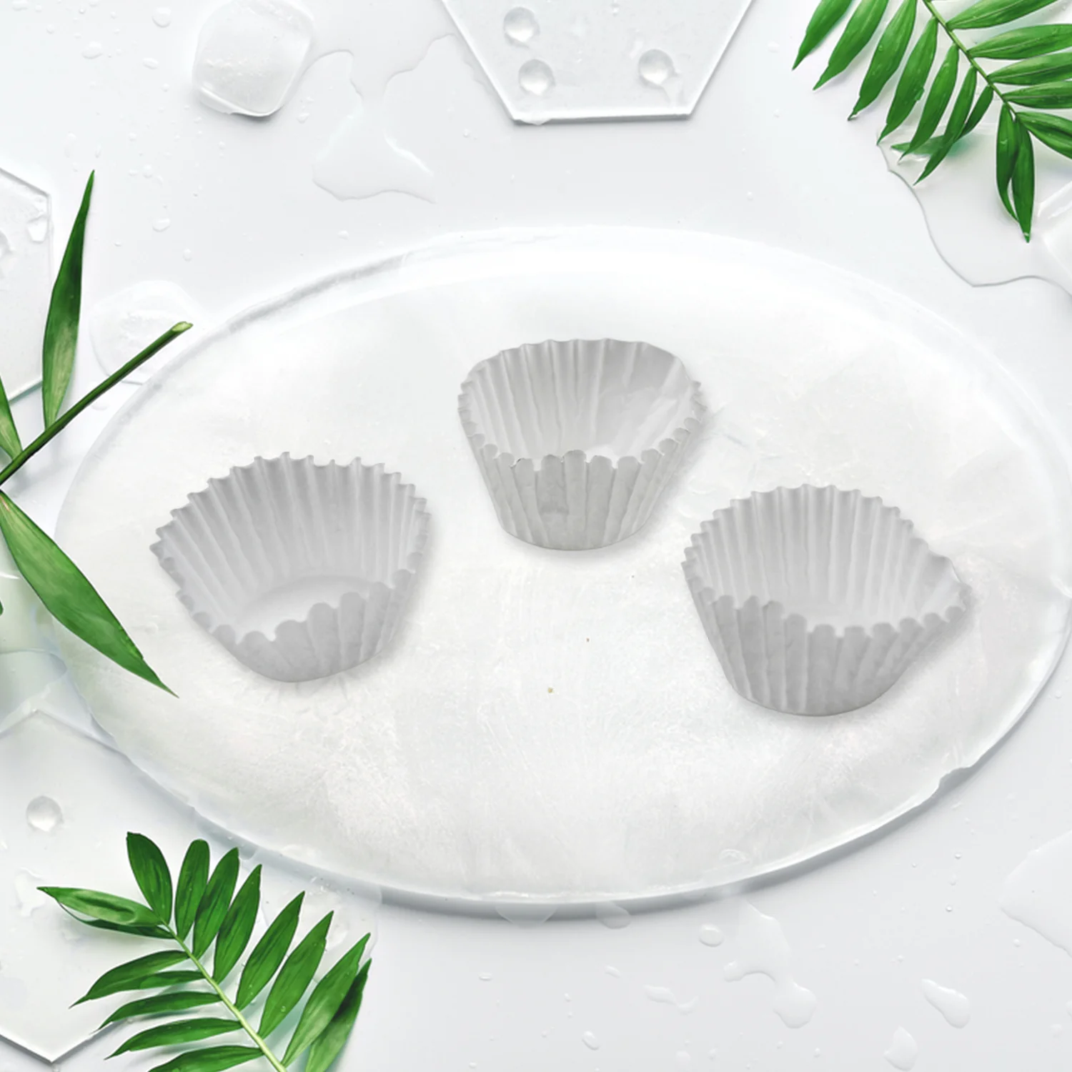 Muffin Cases Paper Mini Paper Cupcake Liners 1 inches (Approx 800pc Set) - Image 5