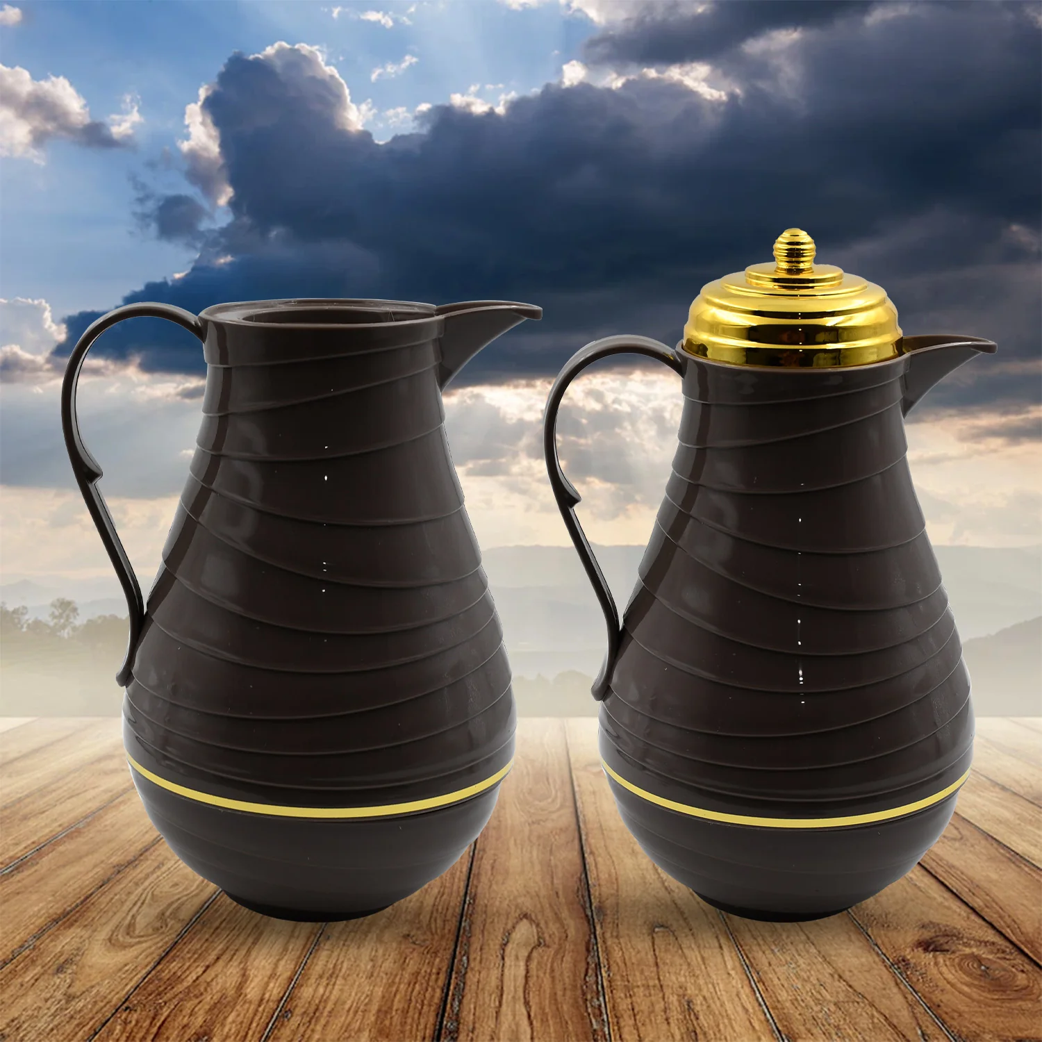 Insulated Tea Kettle Hot and Cold Premium Tea Kettle 1Ltr Kettle | Easy to Carry | Leak Proof | Tea Jug | Coffee Jug | Water Jug | Hot Beverages - Image 4