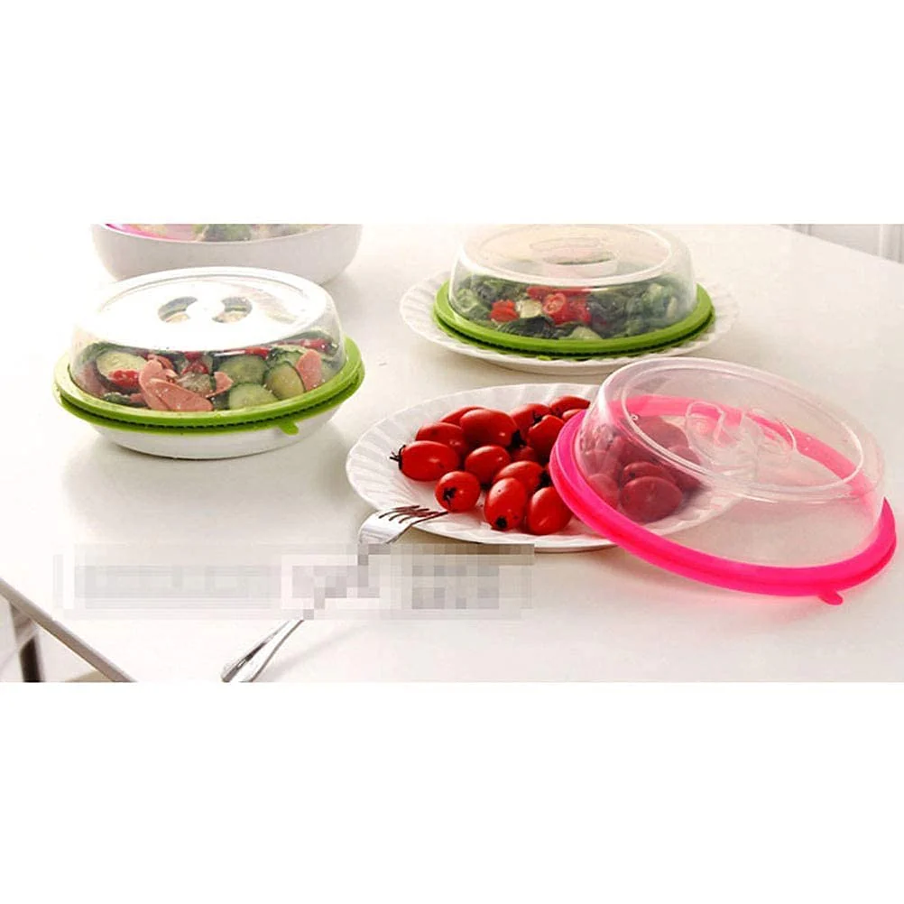 Microwave Food Cover, Air-Tight Splatter Lid for Plates – Dishwasher Safe - Image 4