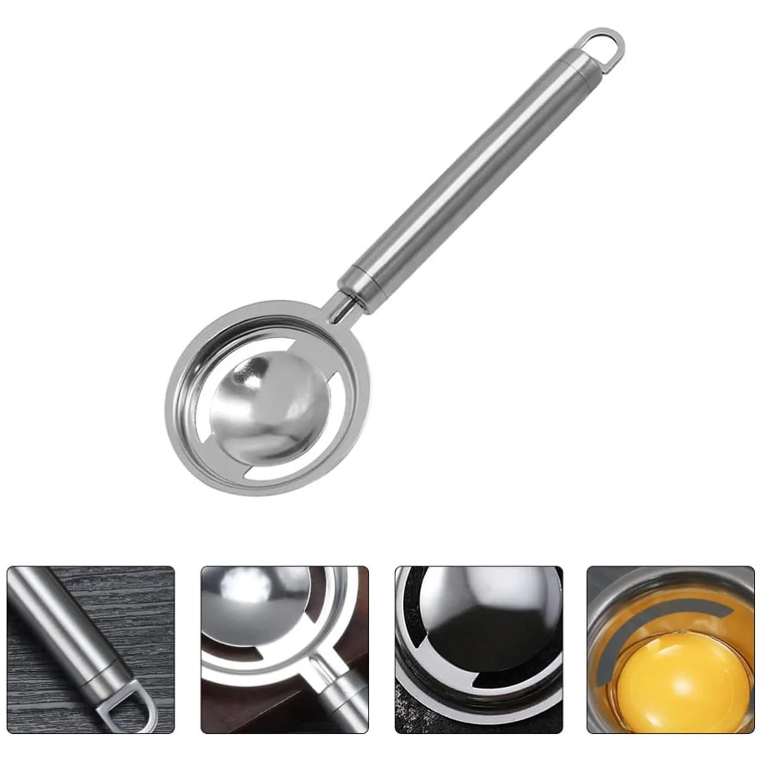 kitchen tools Egg Yolk White Separator Stainless Steel Egg White Separator Tools - Image 6