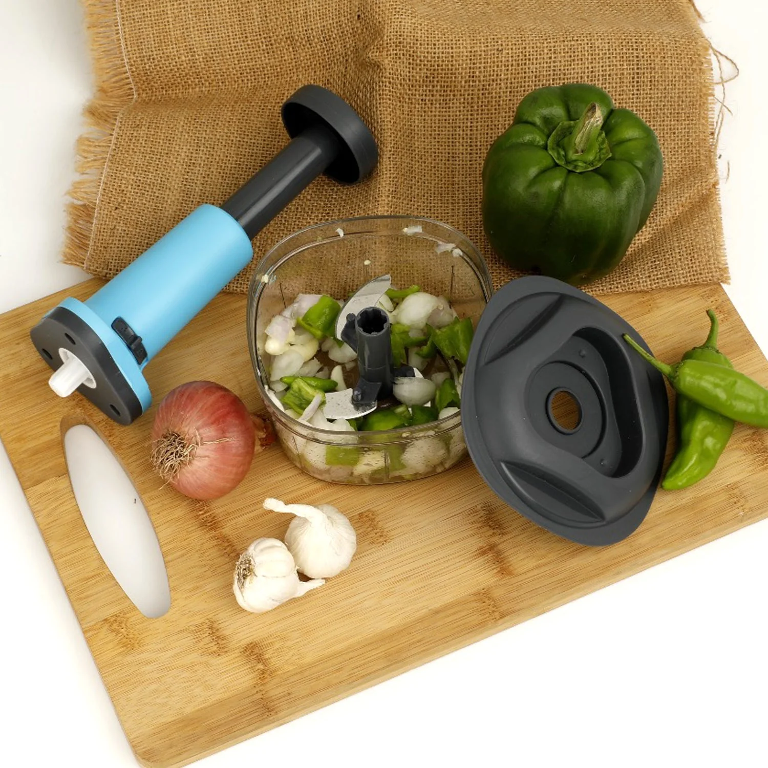 Push Chopper Manual Food Chopper - Image 6
