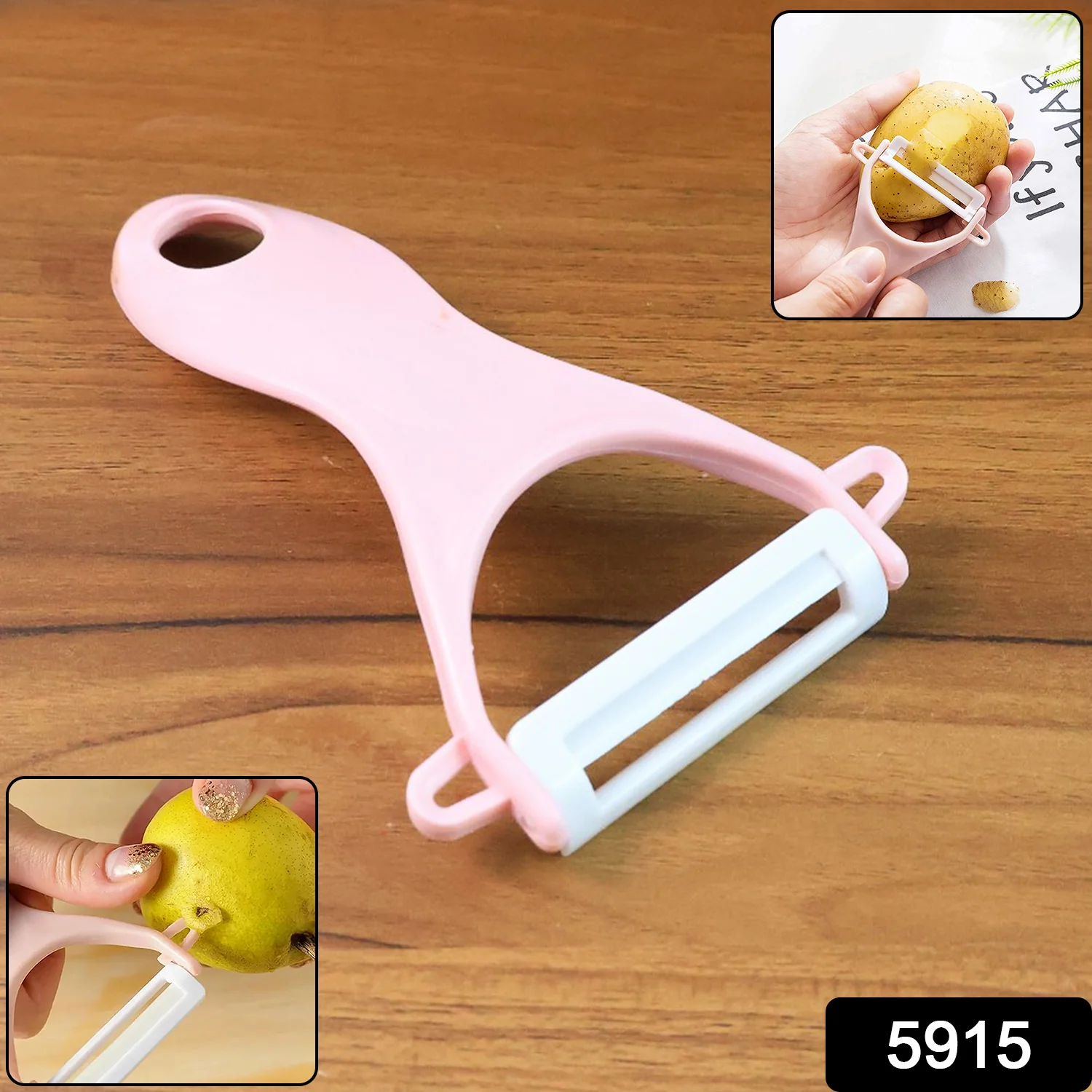 Stainless Steel Blade Peeler – Universal Kitchen Peeler for Household Use - Image 2
