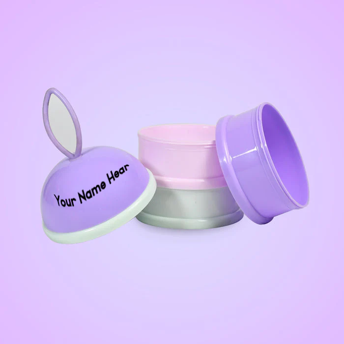 3 Layer Portable Baby Food Milk Powder Storage Box Bottle Container (Mix Color) - Image 3
