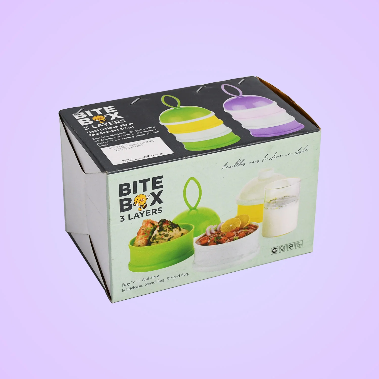3 Layer Portable Baby Food Milk Powder Storage Box Bottle Container - Image 6
