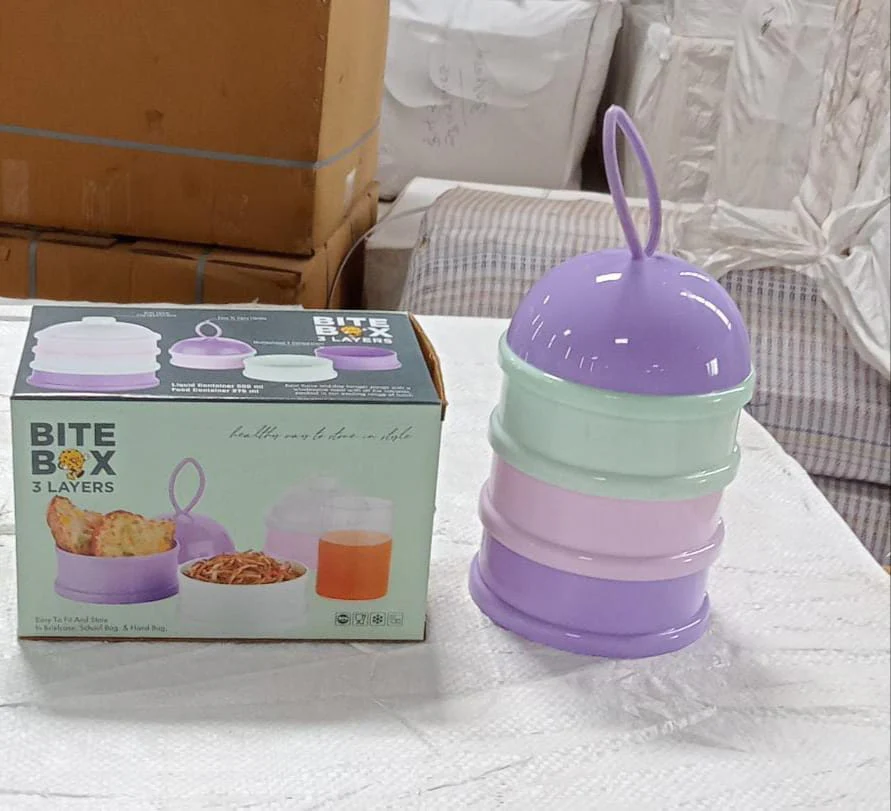 3 Layer Portable Baby Food Milk Powder Storage Box Bottle Container - Image 9