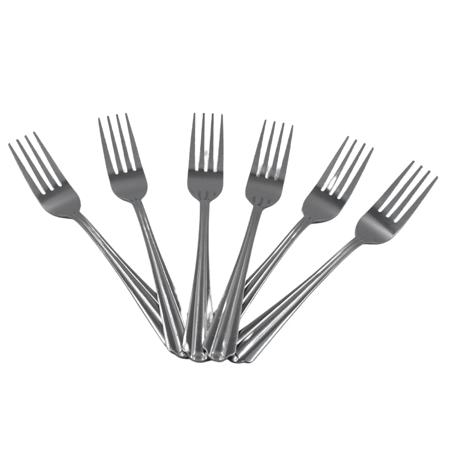 STEEL FORKS SET OF 6 - FORK SET FOR HOME AND KITCHEN FORK HIGH QUALITY PREMIUM FORK SET (6 PC SET ) - Image 4