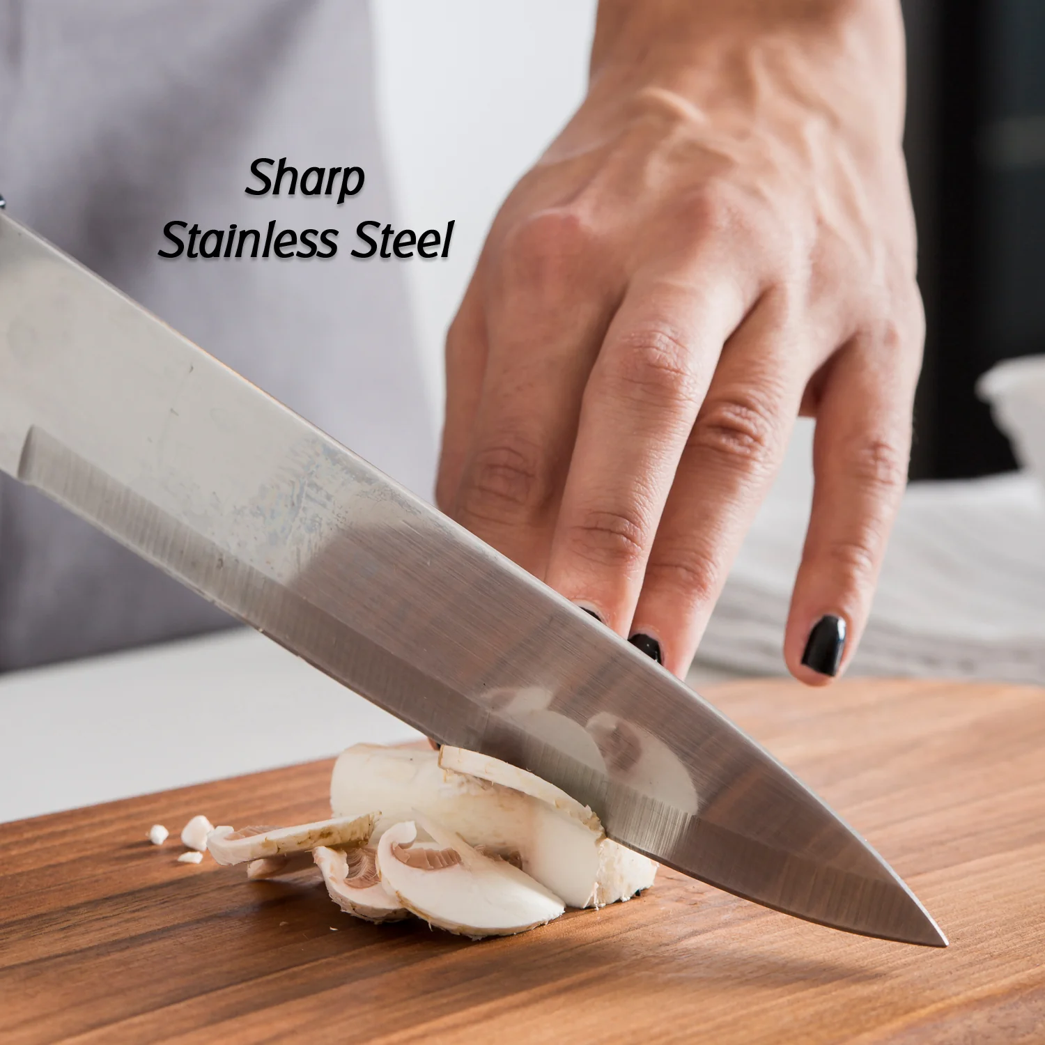 Big Size Professional Sharp Durable Quality Pack of 5 Kitchen Knives Set (5 Pc Set) - Image 8