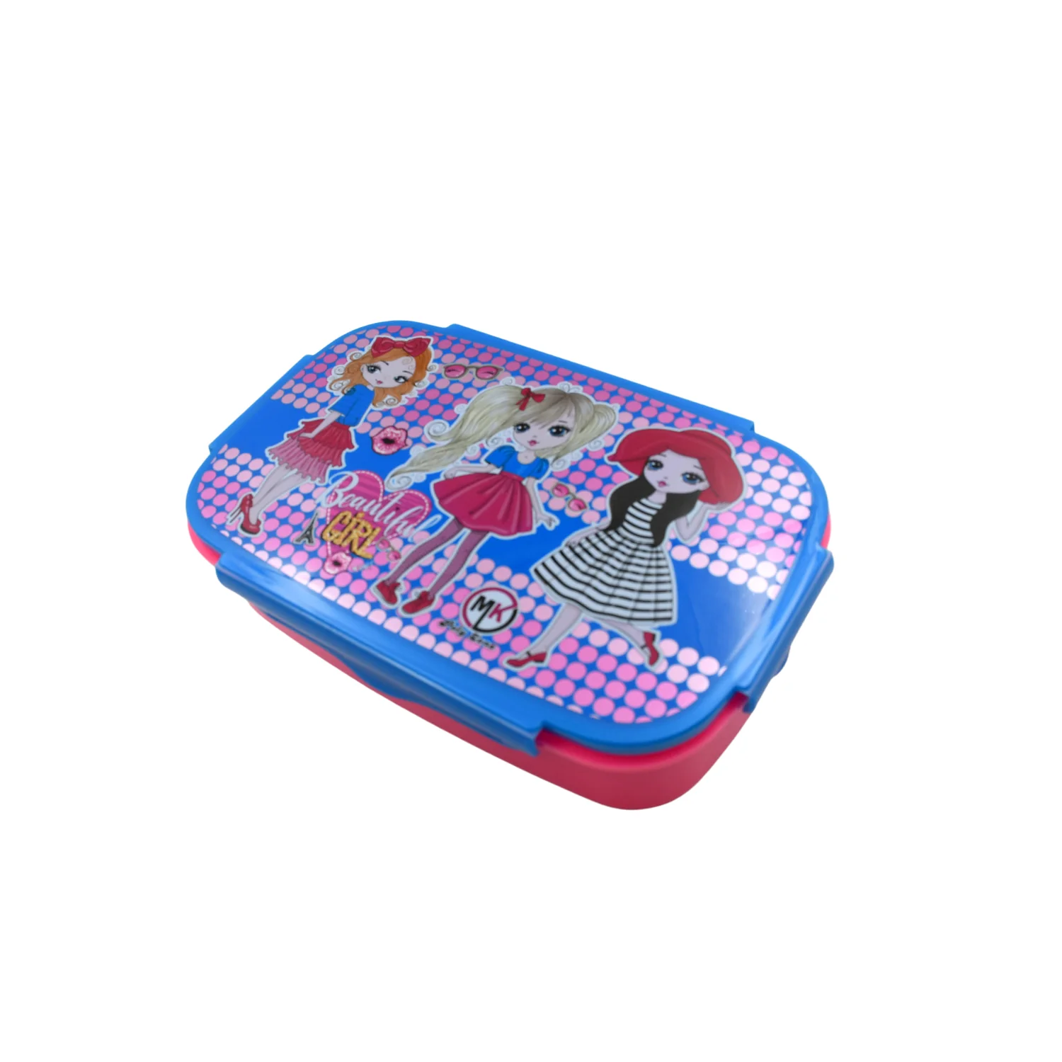 Cartoon Printed Lunch Box with Inner Box & Spoon for Kids School & Travel Use - Image 4