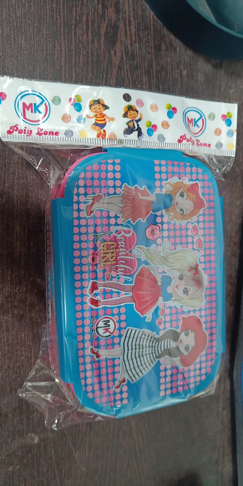 Cartoon Printed Lunch Box with Inner Box & Spoon for Kids School & Travel Use - Image 6