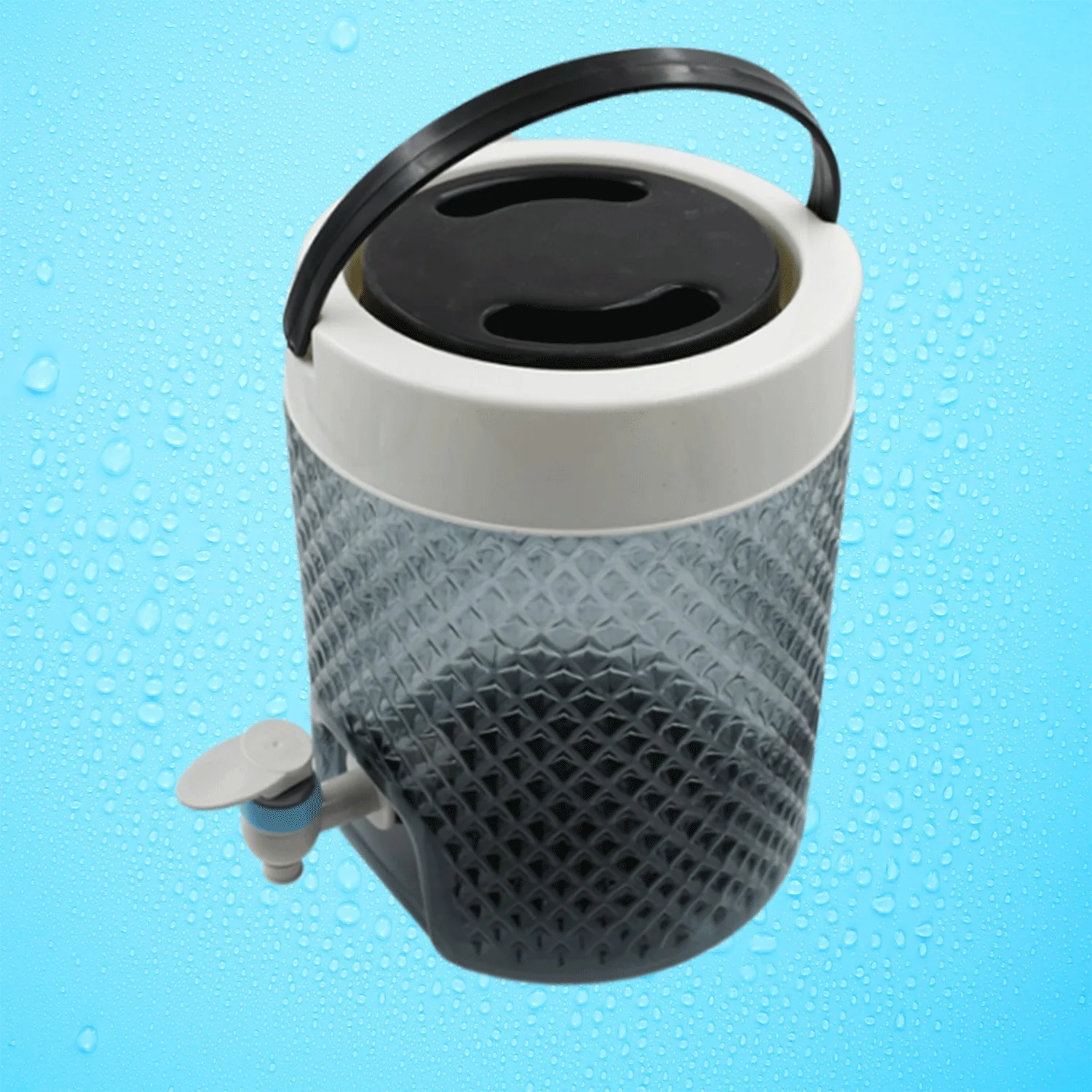 DIAMOND CUT DESIGN PLASTIC WATER JUG TO CARRYING WATER AND OTHER BEVERAGES (4500ML) - Image 5