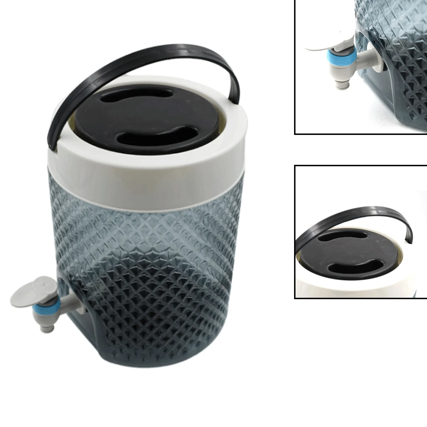 DIAMOND CUT DESIGN PLASTIC WATER JUG TO CARRYING WATER AND OTHER BEVERAGES (4500ML) - Image 6