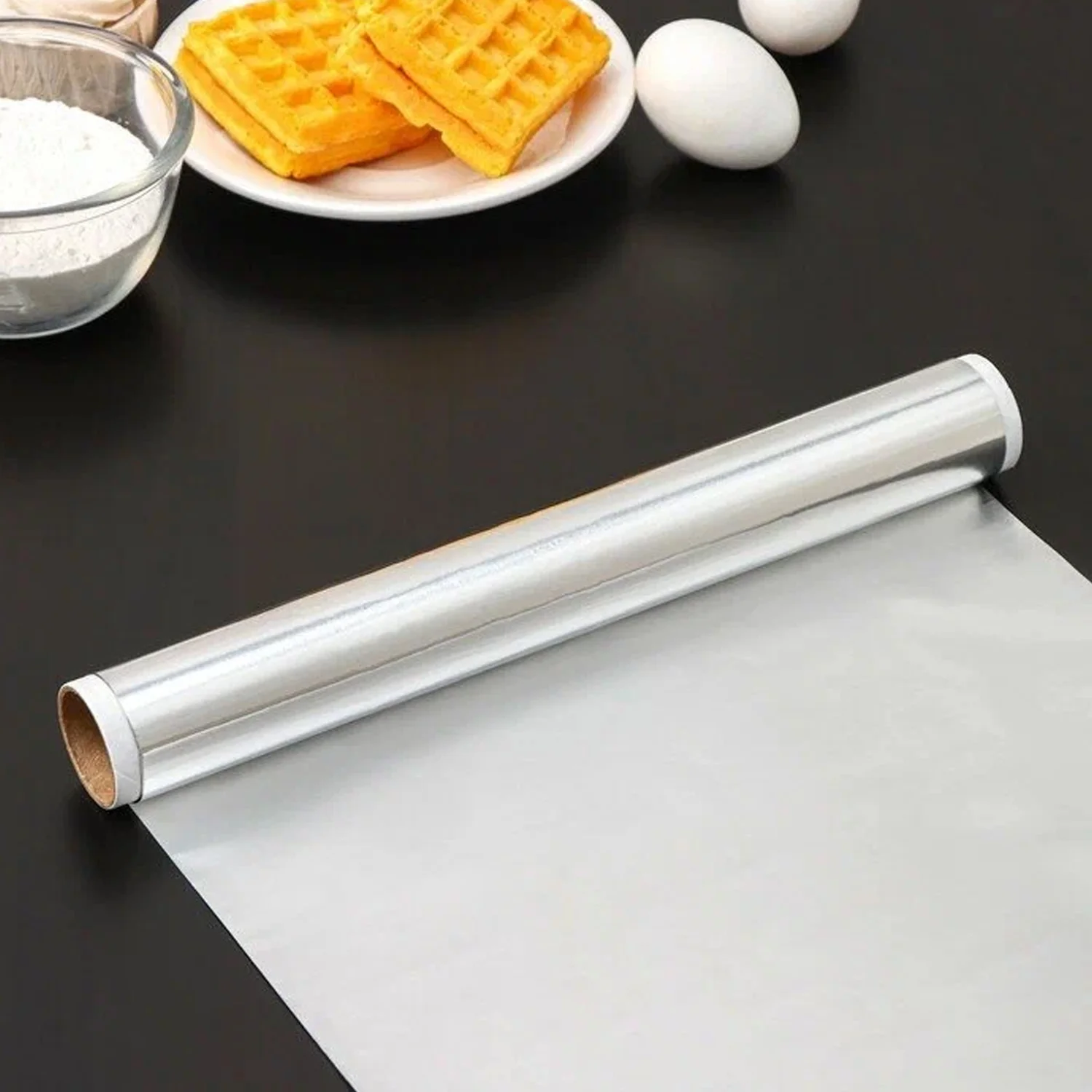 Premium Food Grade Aluminum Foil Roll Heavy Duty  Thick Foil for Baking 72 Mtr 1 Pc - Image 5