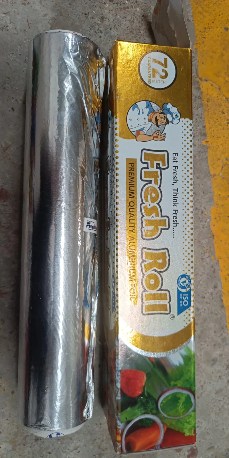 Premium Food Grade Aluminum Foil Roll Heavy Duty  Thick Foil for Baking 72 Mtr 1 Pc - Image 7