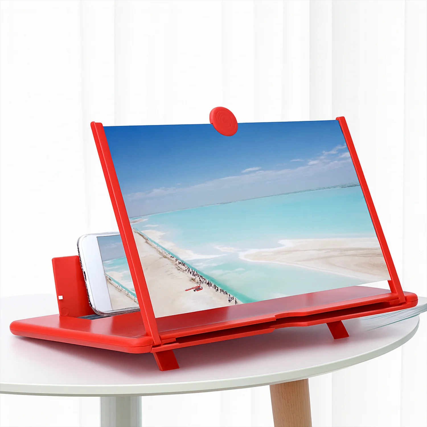5D HD Mobile Phone Screen Magnifier Amplifier (8.5 Inch) - Image 5