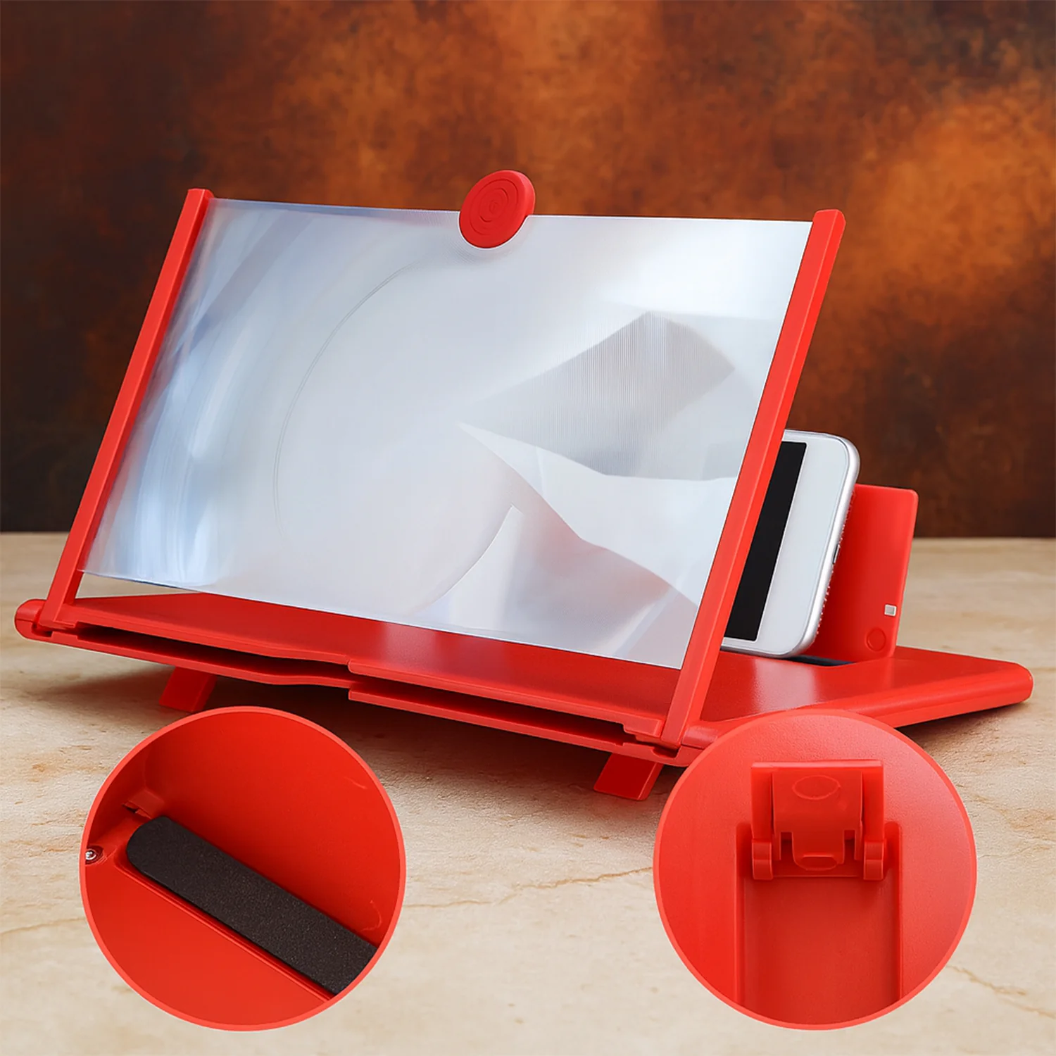 5D HD Mobile Phone Screen Magnifier Amplifier (8.5 Inch) - Image 6