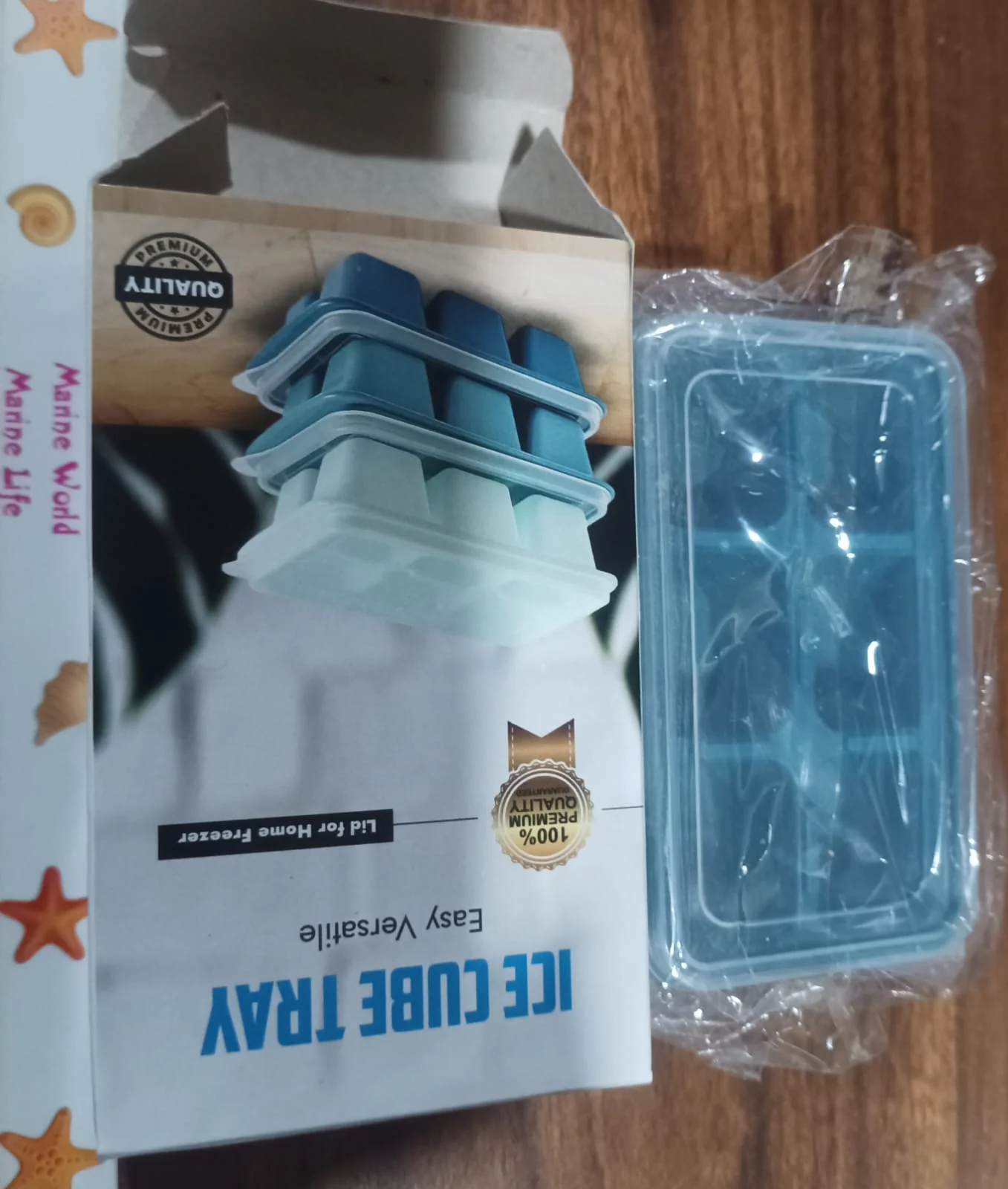 6 Grid Silicone Ice Tray Used In All Kinds Of Places Like Household Kitchens  (1 Pc) - Image 11