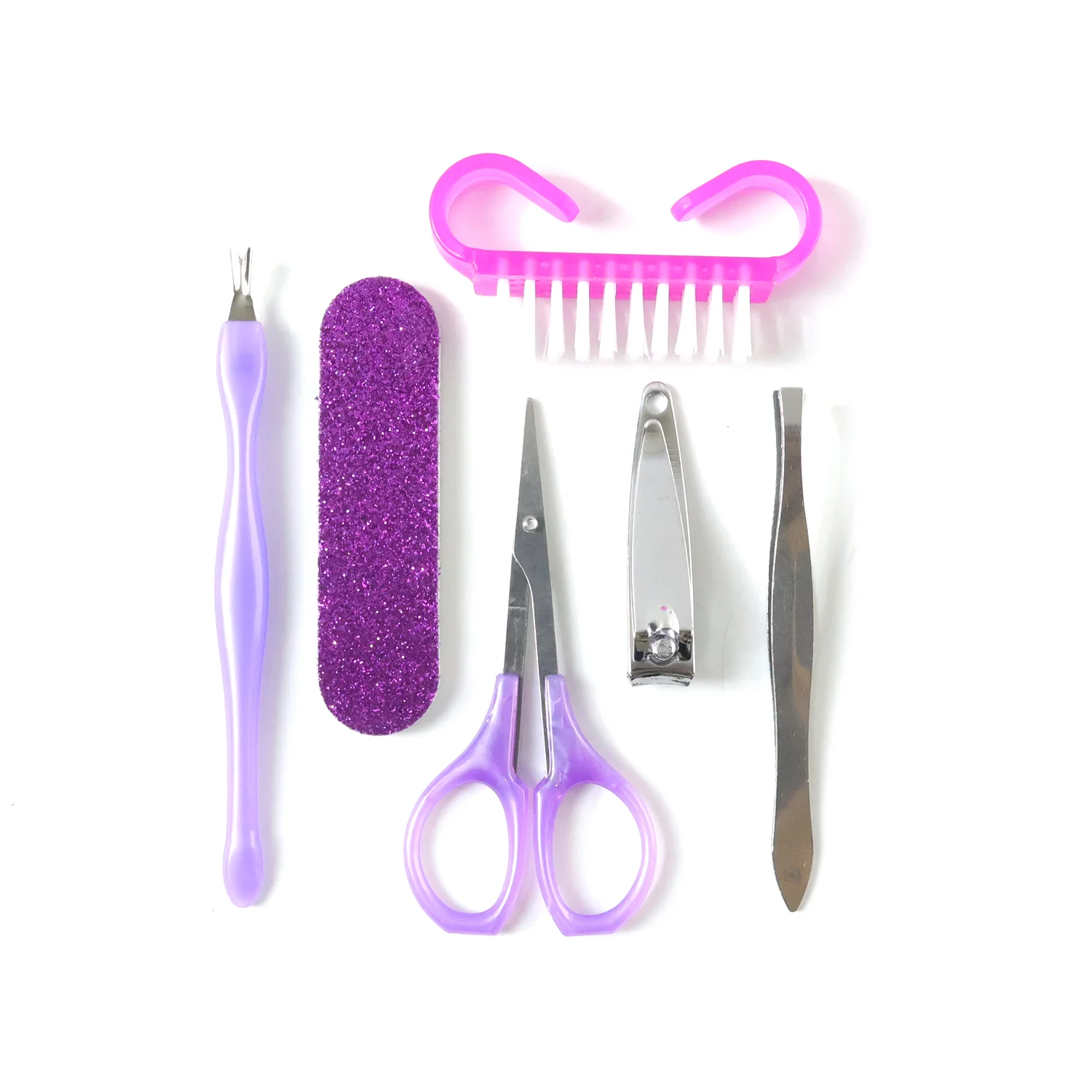 6 In 1 Manicure Pedicure Nail Care Kit (1 Set) - Image 4