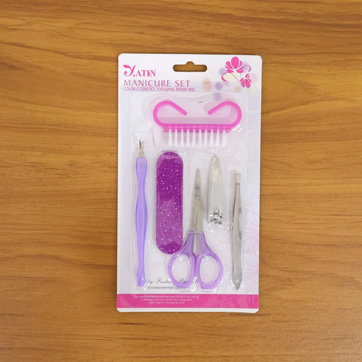 6 In 1 Manicure Pedicure Nail Care Kit (1 Set) - Image 9