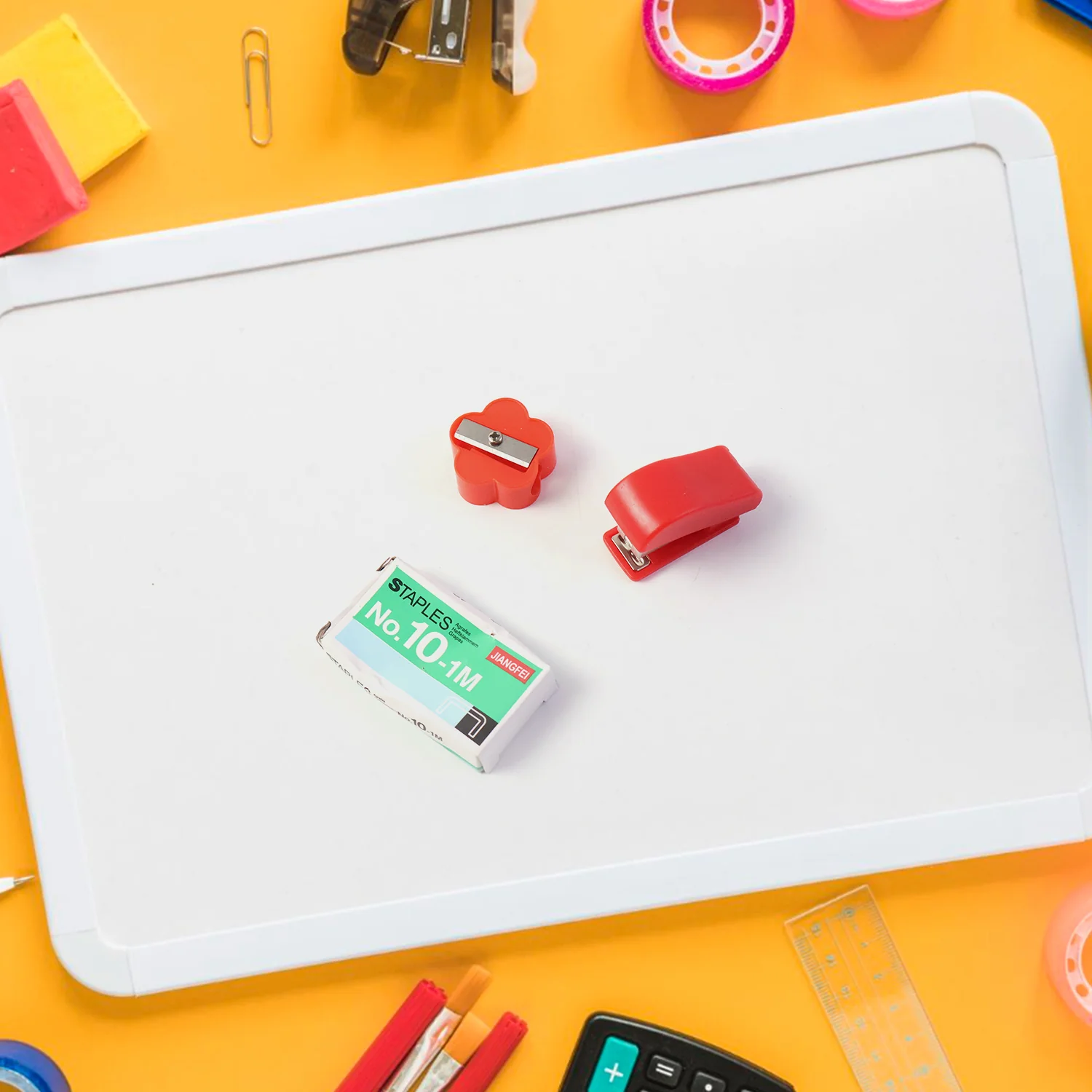 6 in 1 Multipurpose Mini Stationery Kit for Students - Image 3
