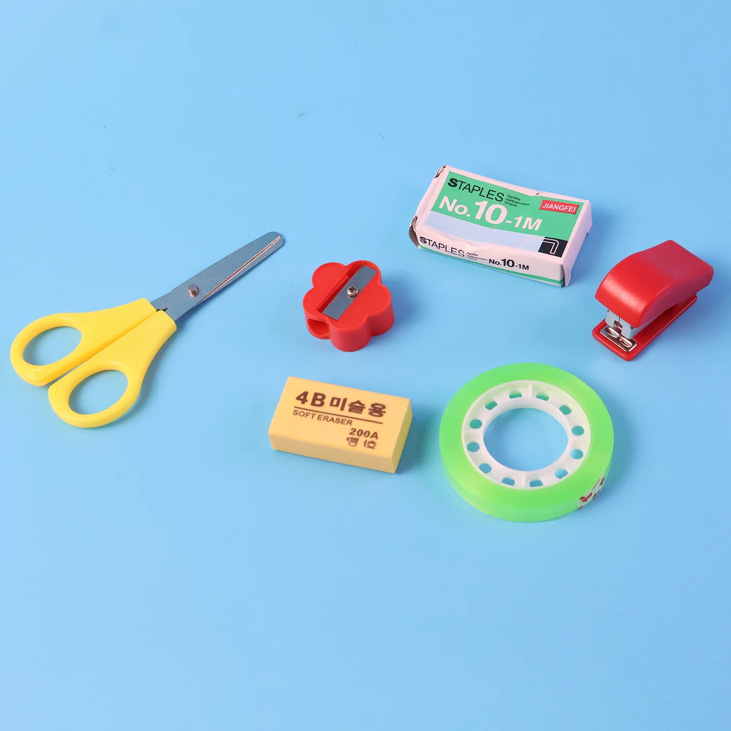 6 in 1 Multipurpose Mini Stationery Kit for Students - Image 4