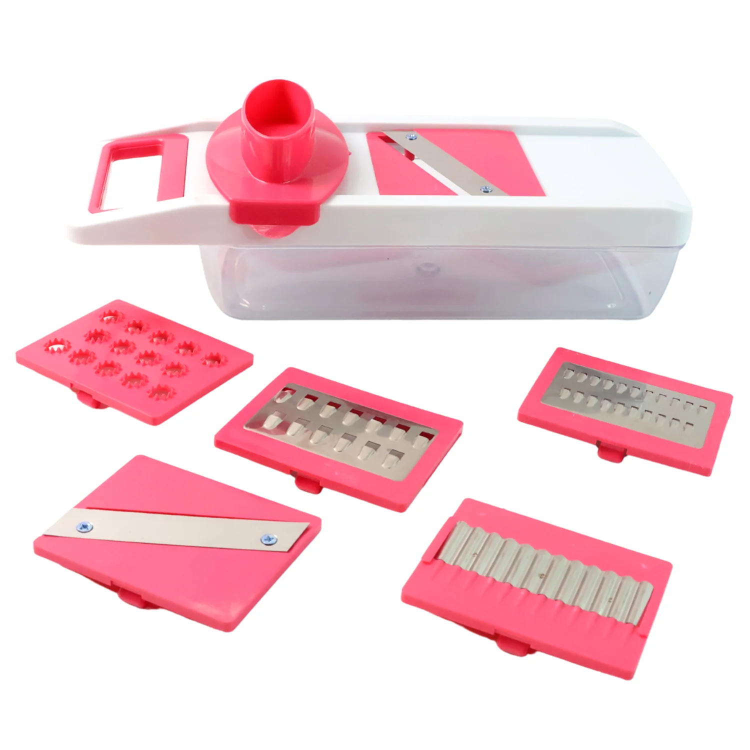 6-in-1 Vegetable Slicer, Grater & Chopper - (Set) - Image 5