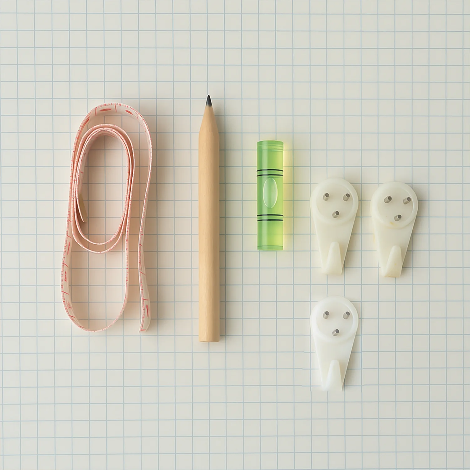 6-in-1 Wall Hanging & Measurement Tool Kit - Image 6