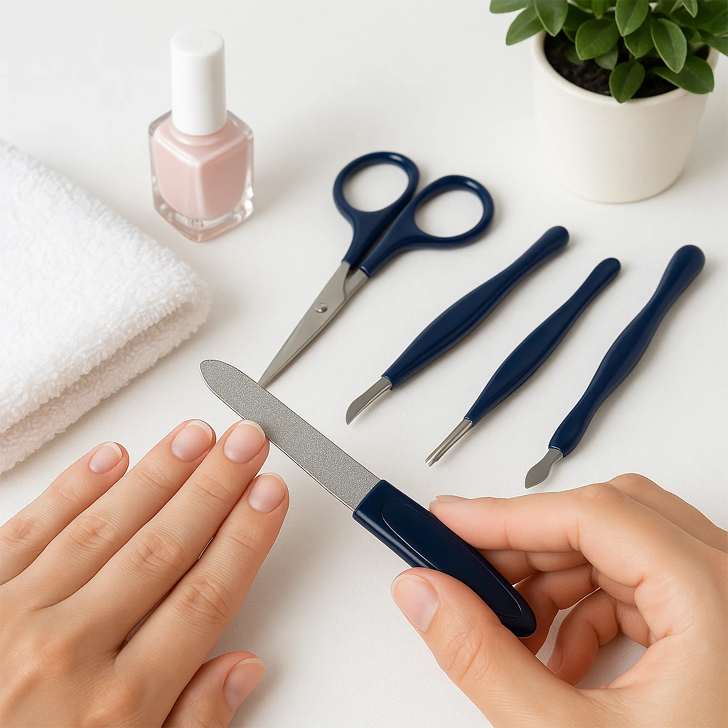6 in1 Manicure & Pedicure Grooming Kit - Image 7