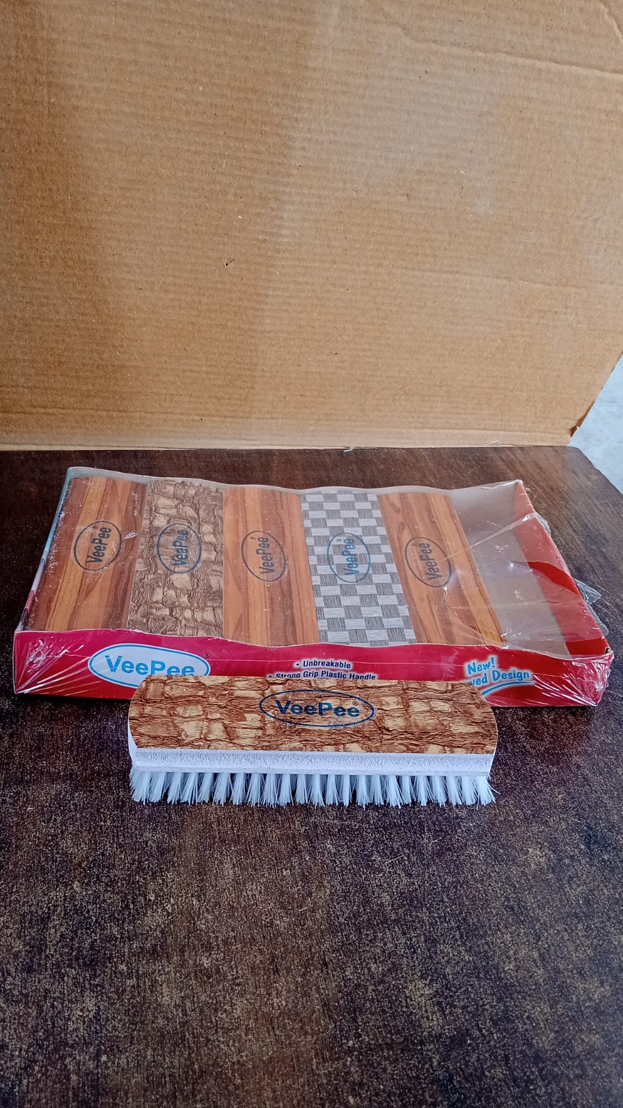 Veepee 6-Piece Washing and Cleaning Scrub Brush Set – (Multi-Color Bristles) - Image 12
