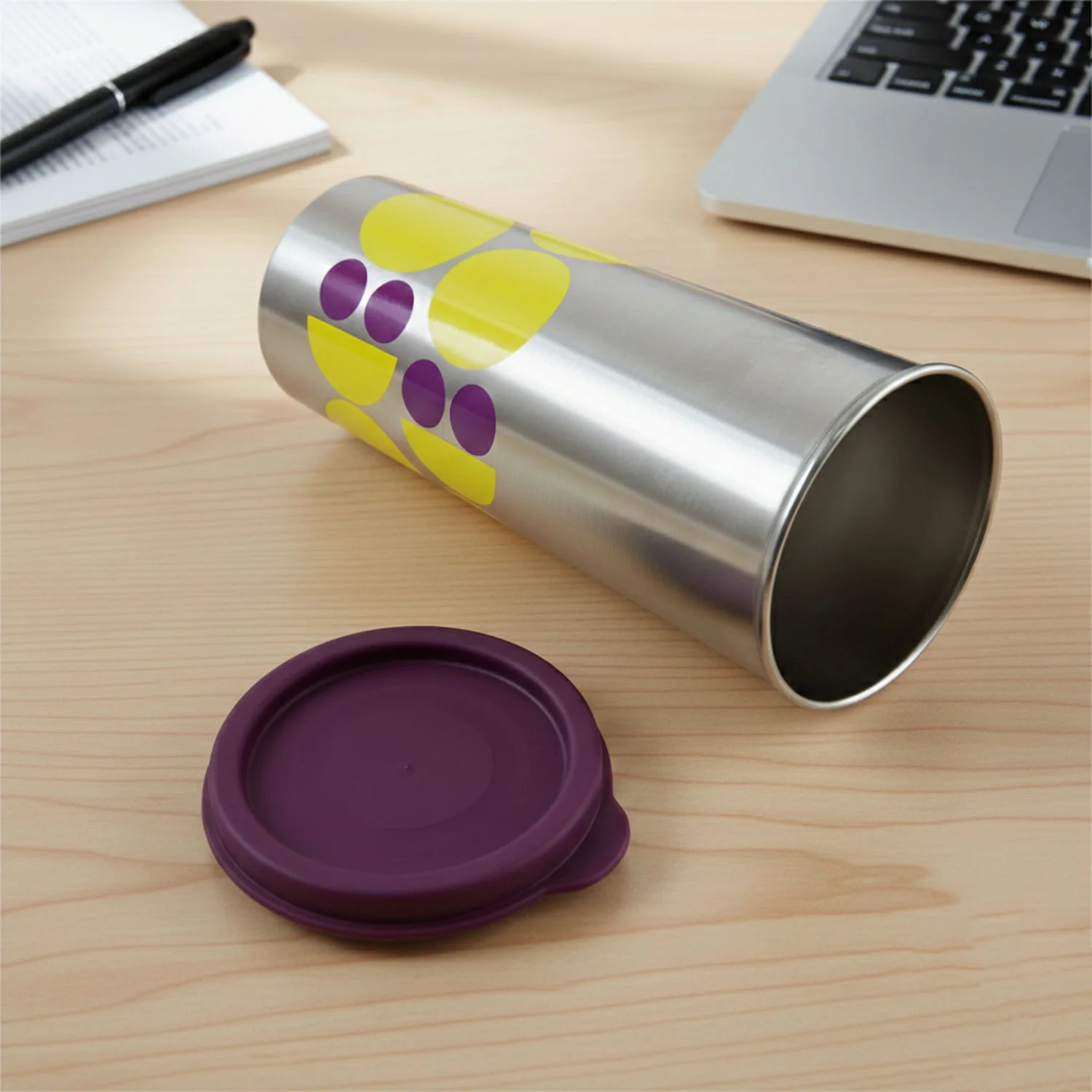 Supermom 600 ML Stainless Steel Printed Travel Tumbler (1 Pc) - Image 6