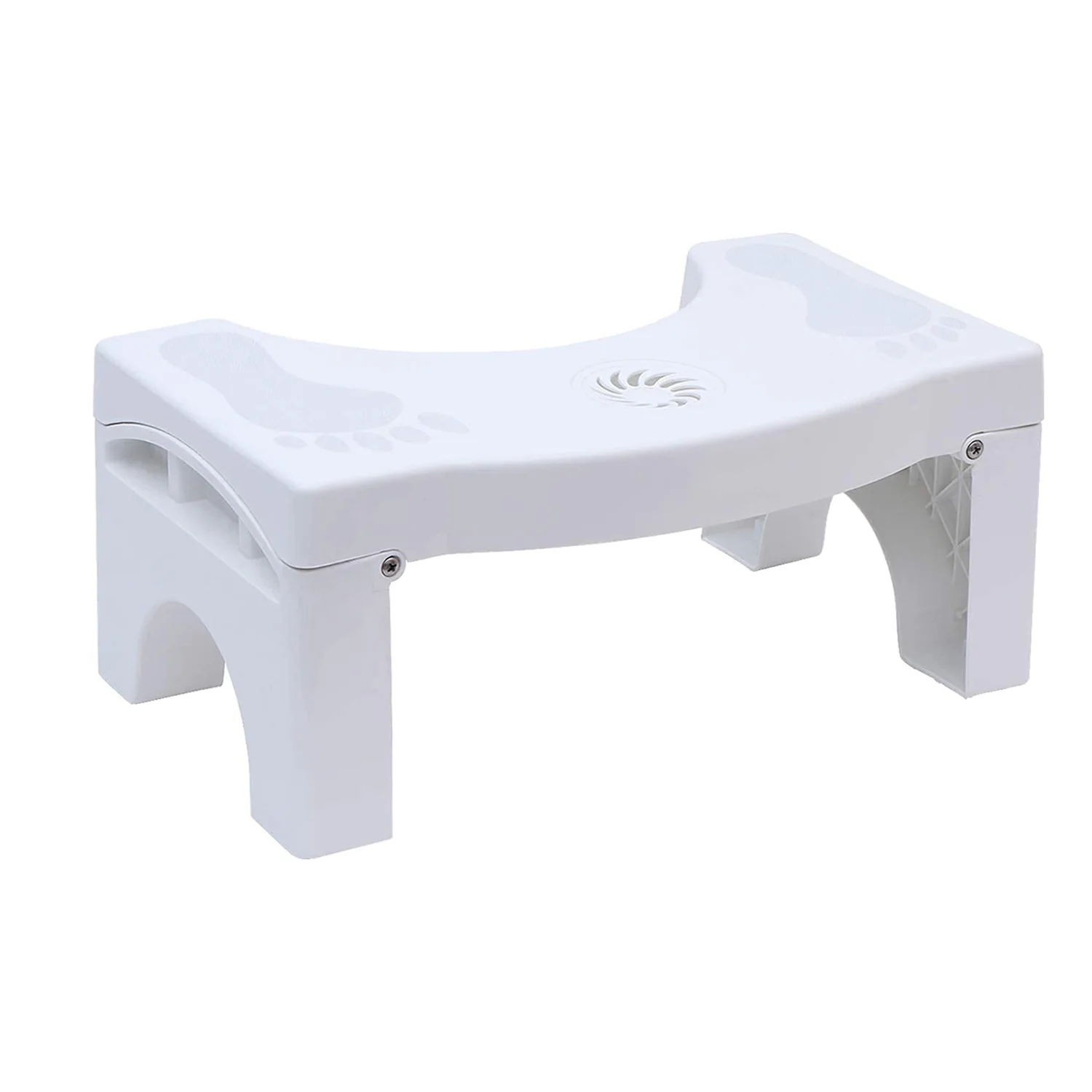 Plastic Non-Slip Folding Toilet Squat Stool - Image 5