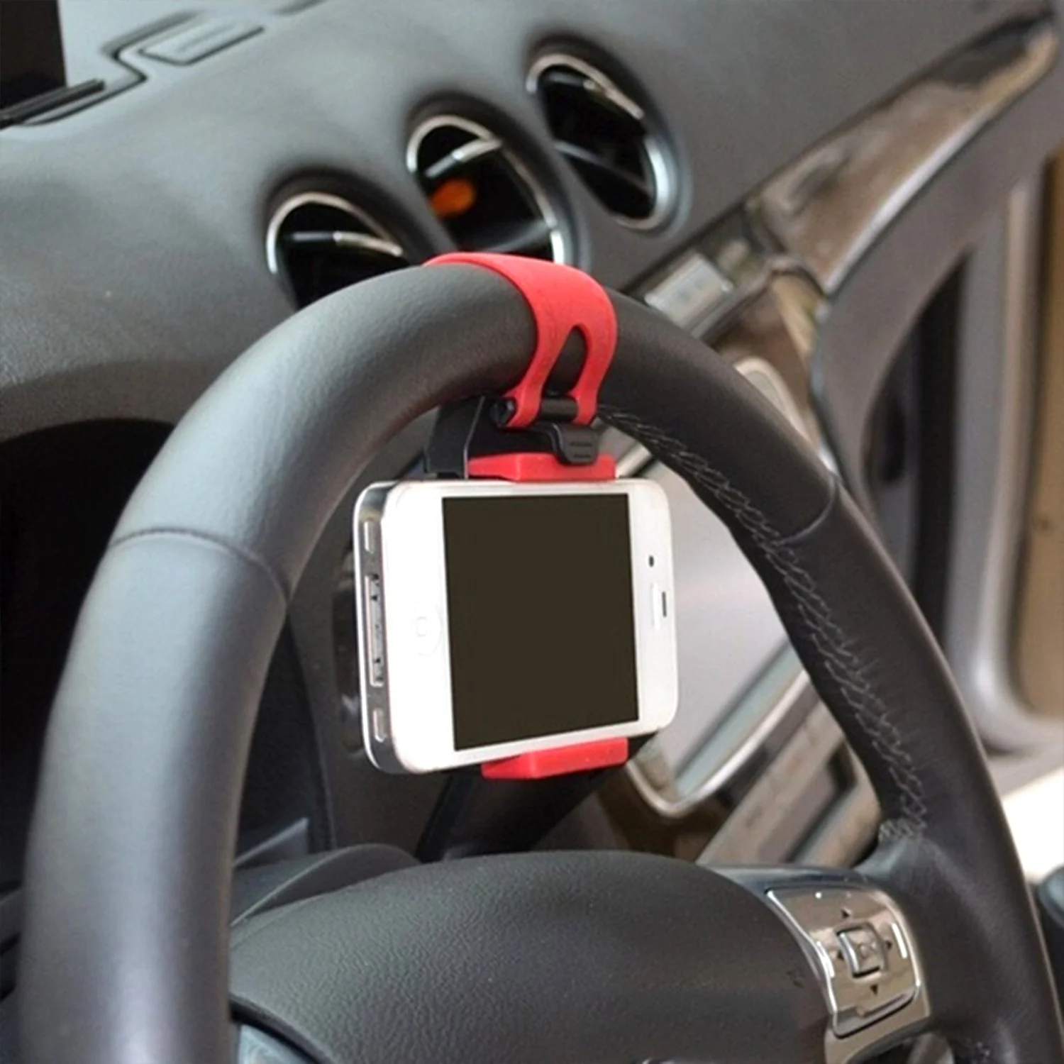 Car Steering Wheel Mobile Holder - Image 4