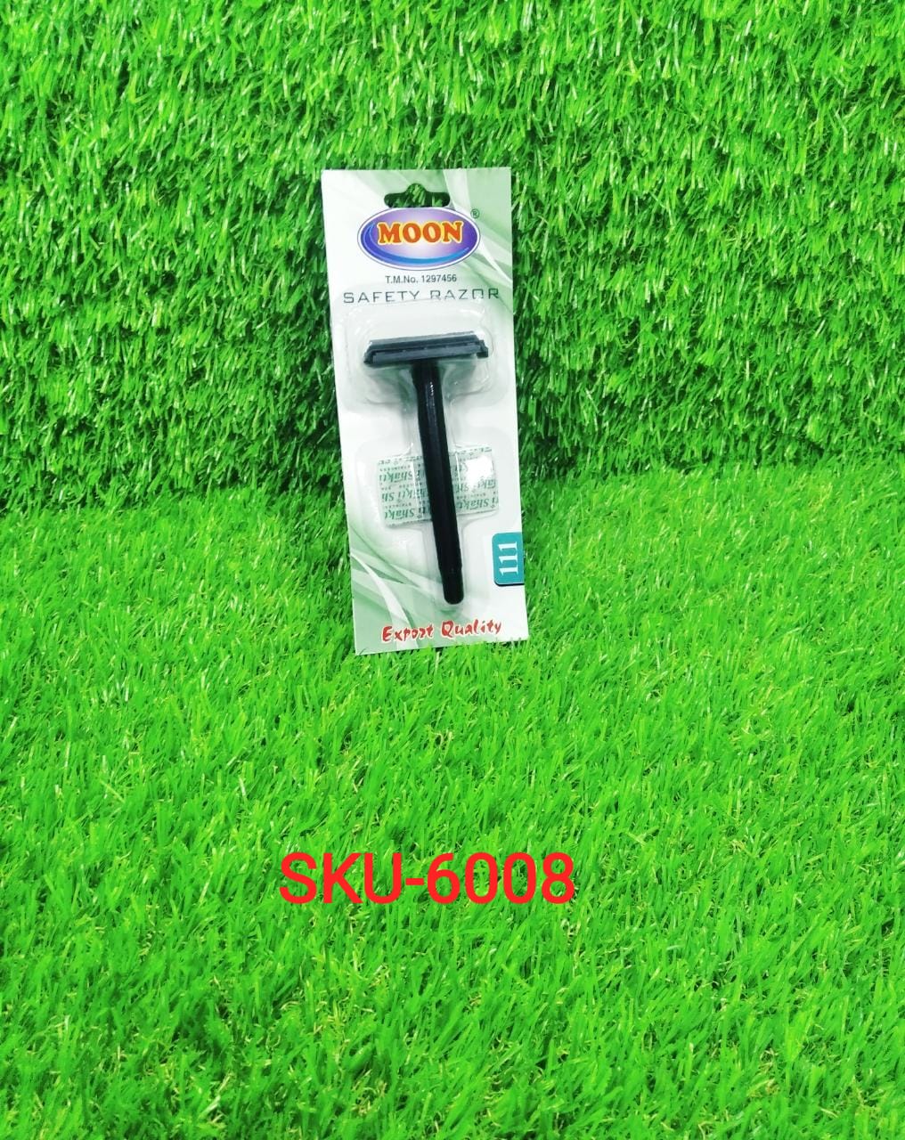 Shaving Razor for Men Blade Razor with Plastic Grip Handle (With Card Packing) - Image 8