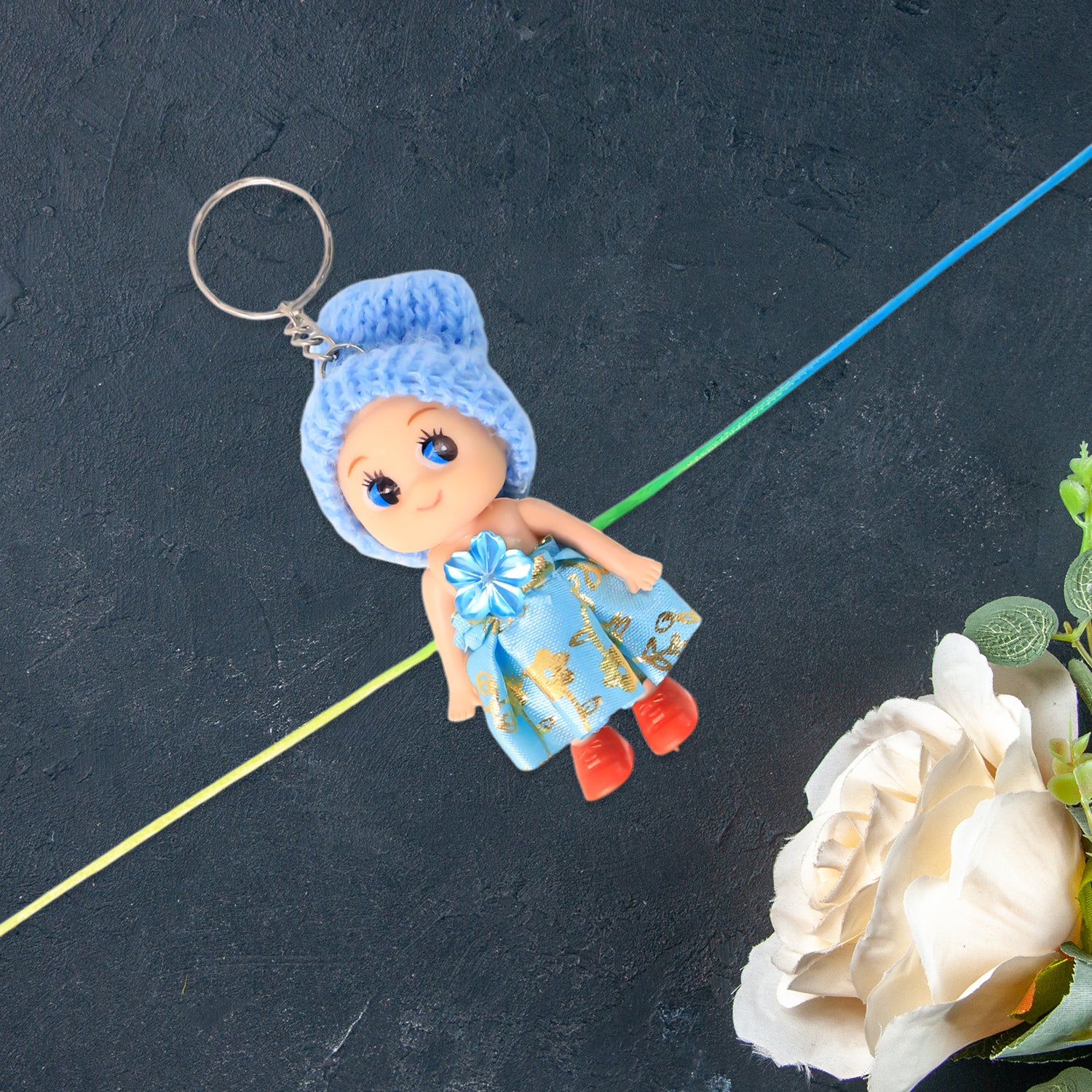 Multifunction Doll Bracelet for Kids – Cute Soft Toy Bracelet with Keychain Use - Image 6