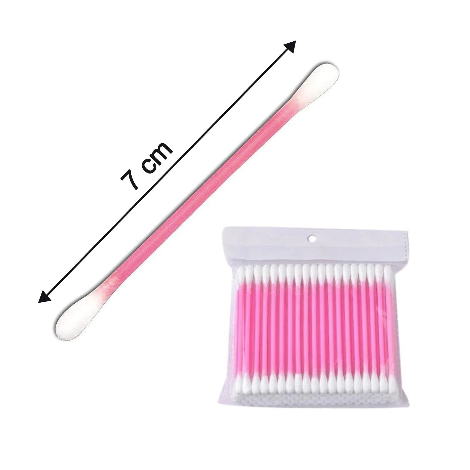 Cotton Buds for ear cleaning, soft and natural cotton swabs (100 pieces) - Image 7
