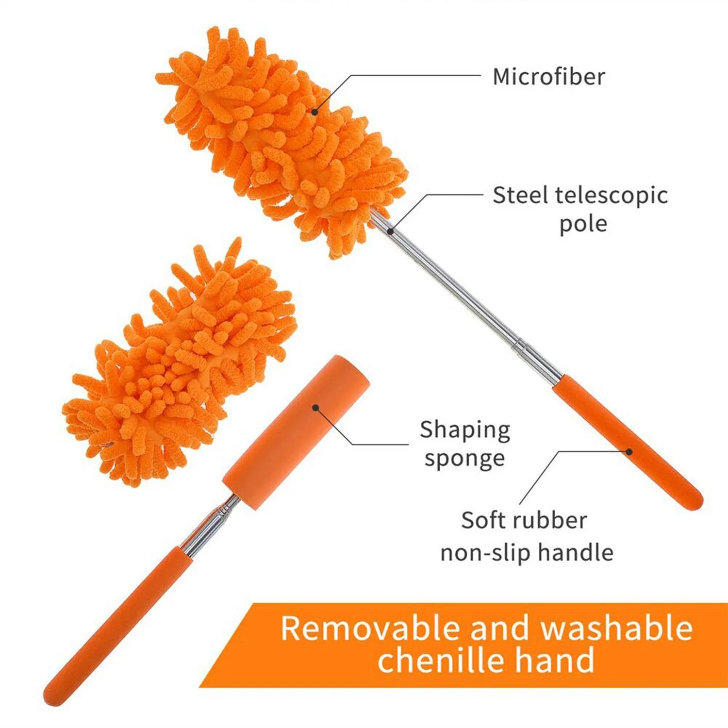 Multipurpose Microfiber Fan Cleaning Duster for Quick and Easy Cleaning - Image 8