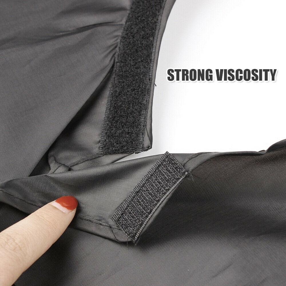 Black Beard Apron Hair Clippings Catcher Grooming Bib - Image 4