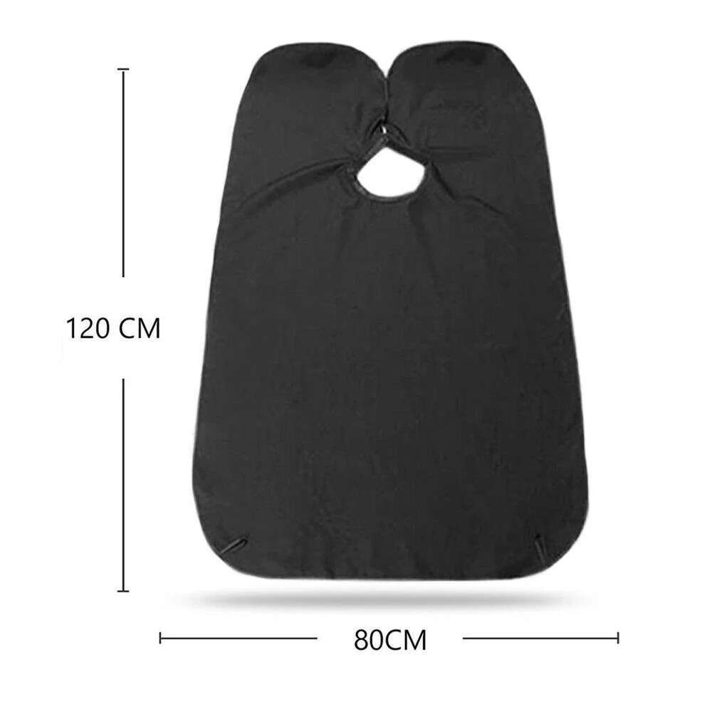 Black Beard Apron Hair Clippings Catcher Grooming Bib - Image 9
