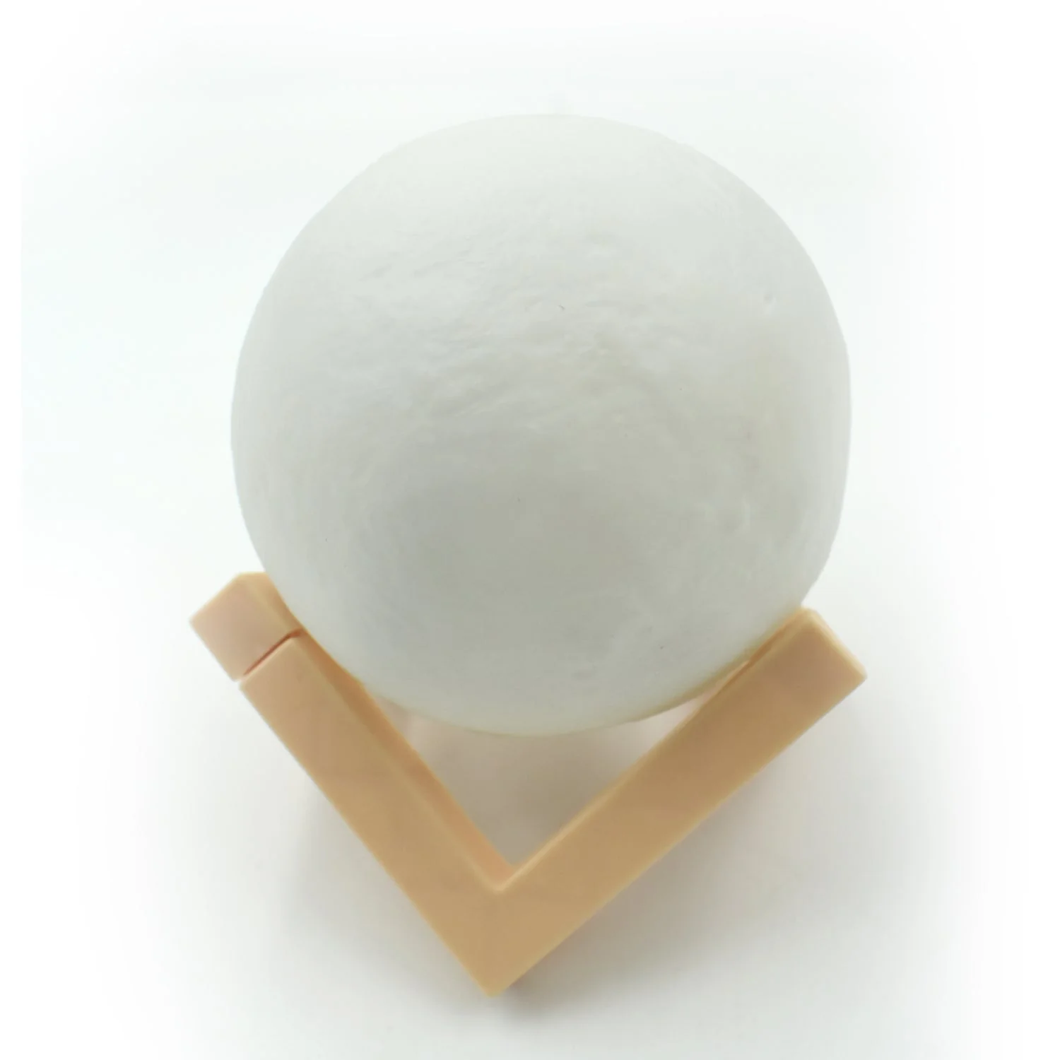 3D Moon Lamp with Color Changing Sensor Touch & Crystal Ball Stand - Image 2