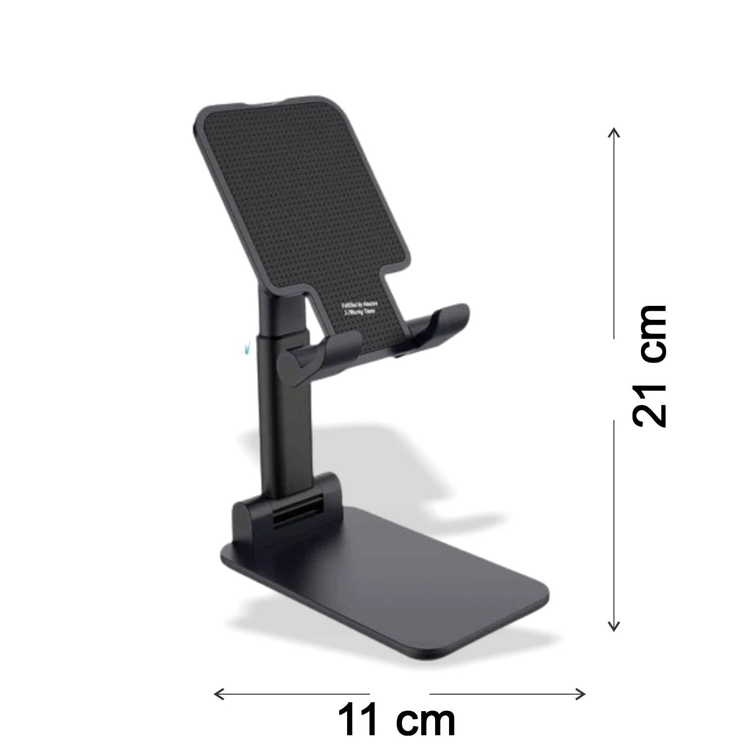 Foldable Mobile Stand with Angle Adjustable Desktop Table Mobile Holder - Image 5