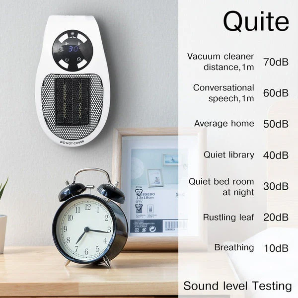 Portable Electric Heater Mini Fan Heater Desktop Household - Image 5