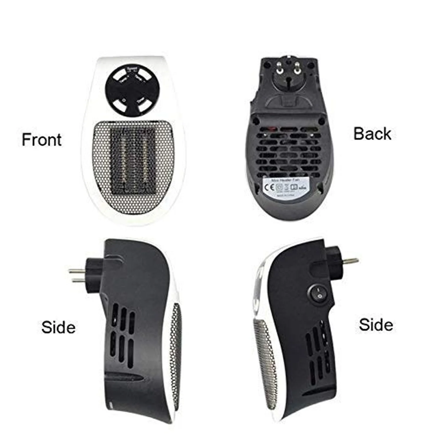 Portable Electric Heater Mini Fan Heater Desktop Household - Image 7