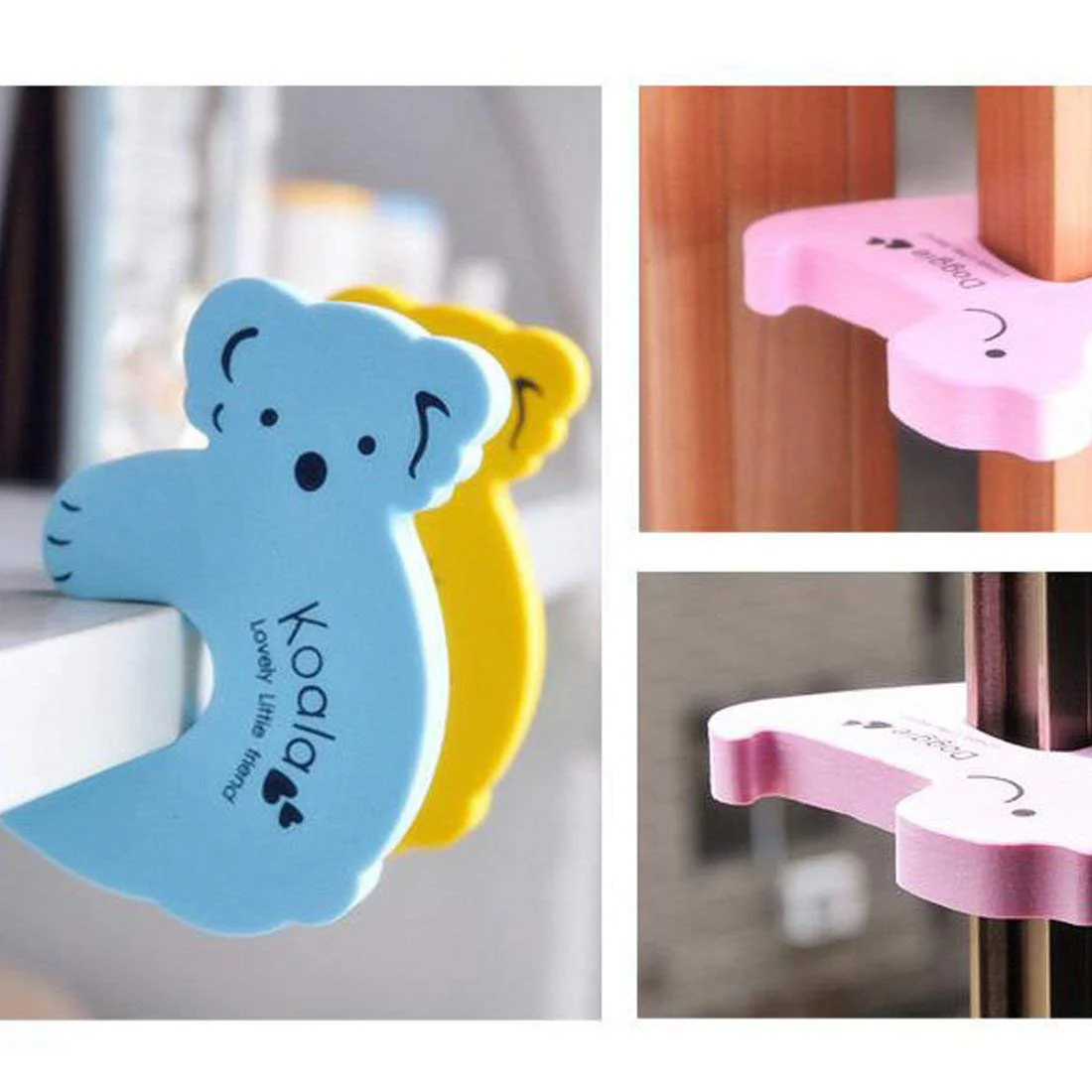 Animal Shape Door Stopper Lock Safety Guard (2pc Set) - Image 6