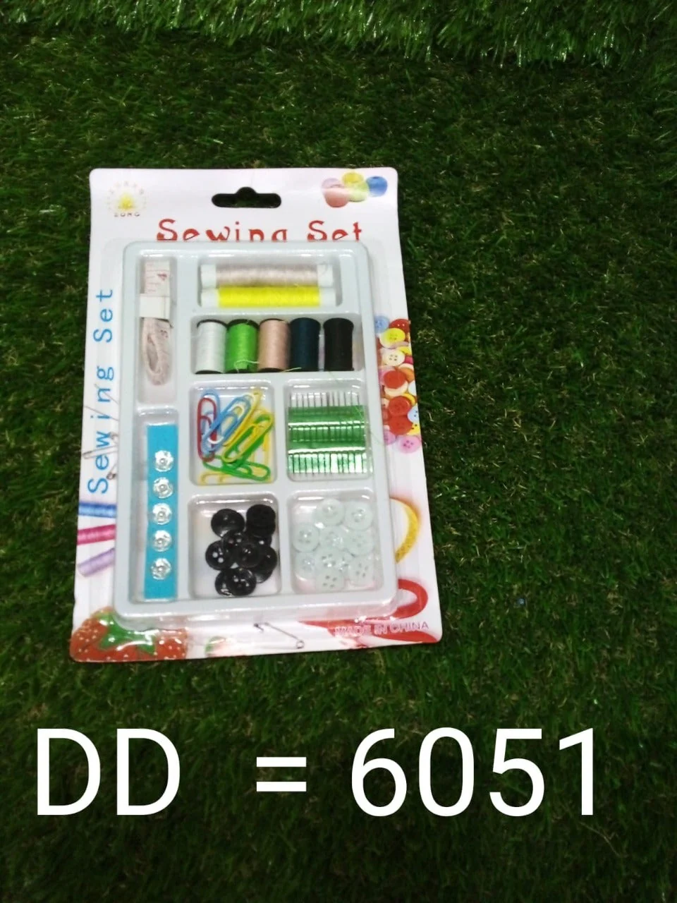 62 Pc Sewing Set used for sewing of clothes and fabrics including all home purposes - Image 12